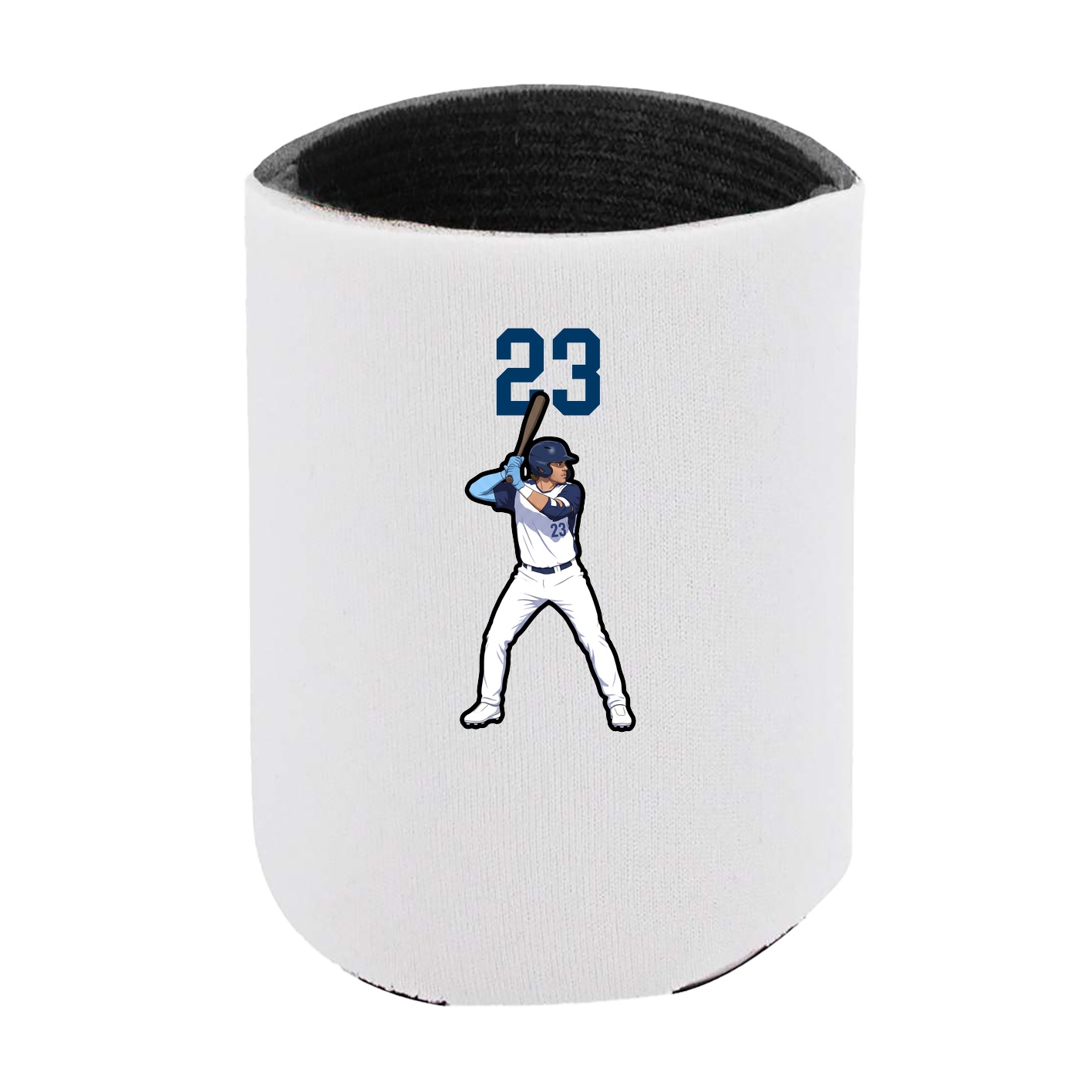 Can Holder — Number Top in White