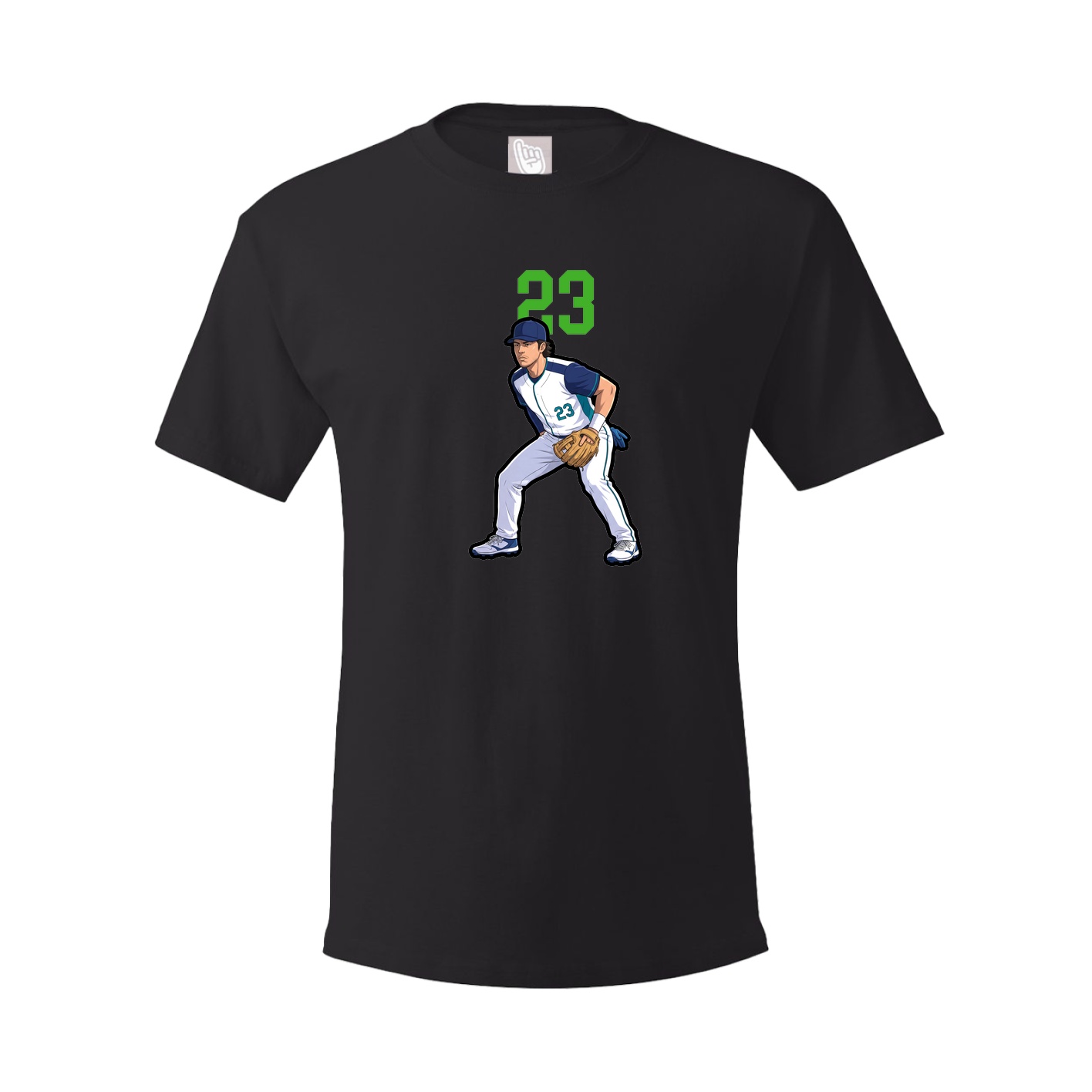 Tee — Number Top in Black