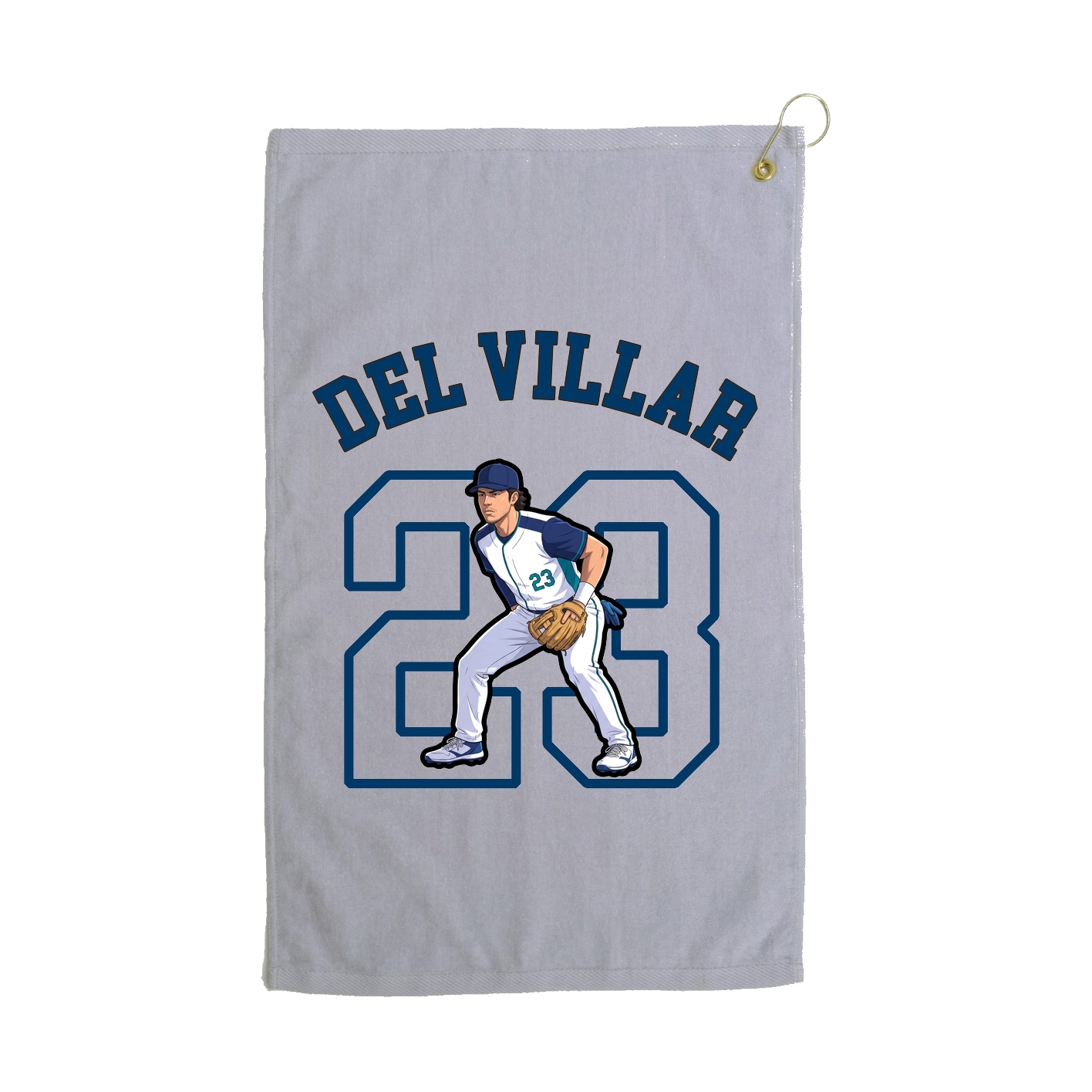Golf Towel — Shirsey Arch in Grey