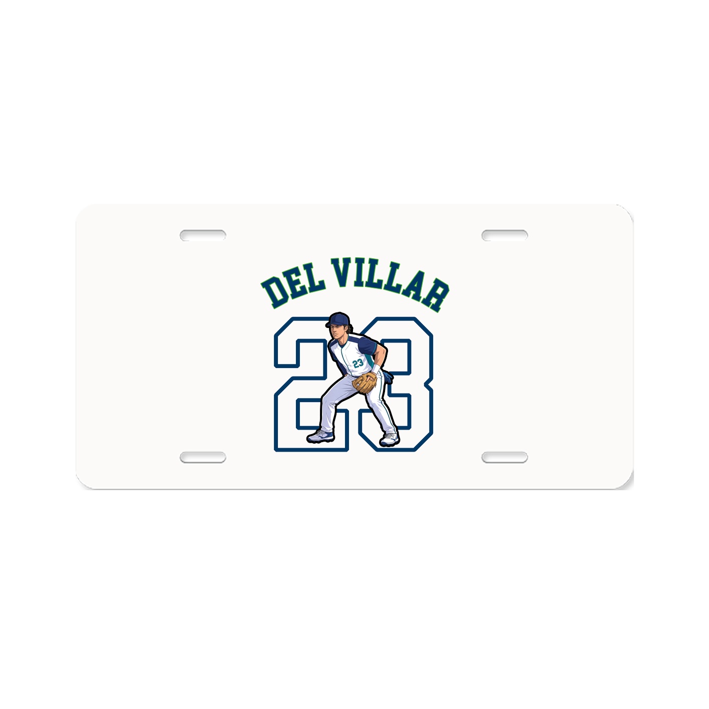 Aluminum License Plate