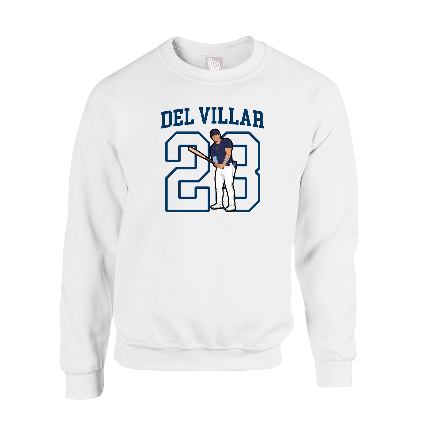 Fleece Crew — Shirsey in White