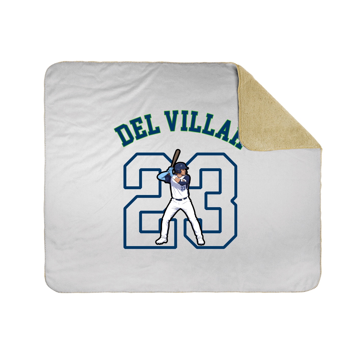 50x60 Sherpa Lined Throw Blanket