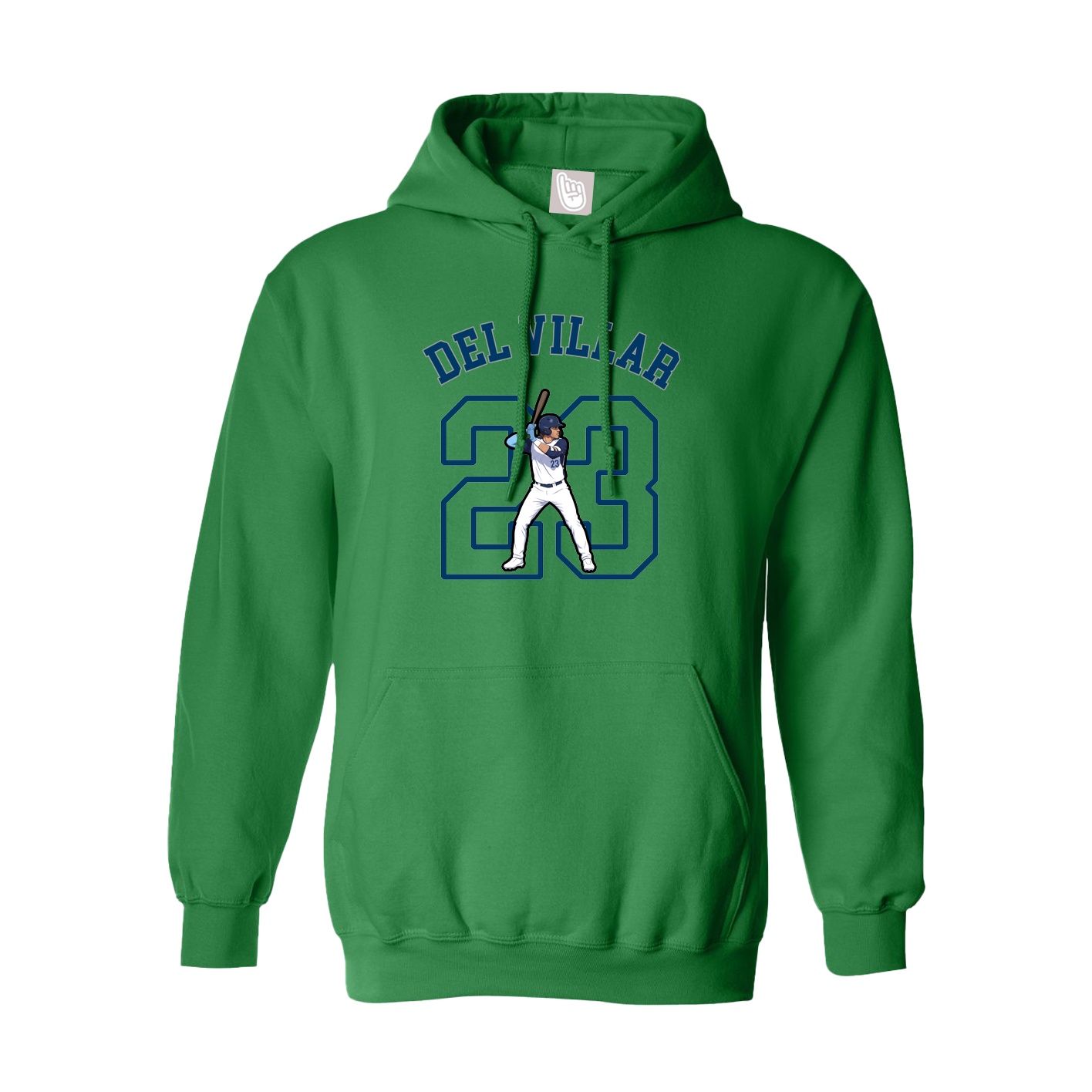 Youth Hoodie — Shirsey Arch in Green