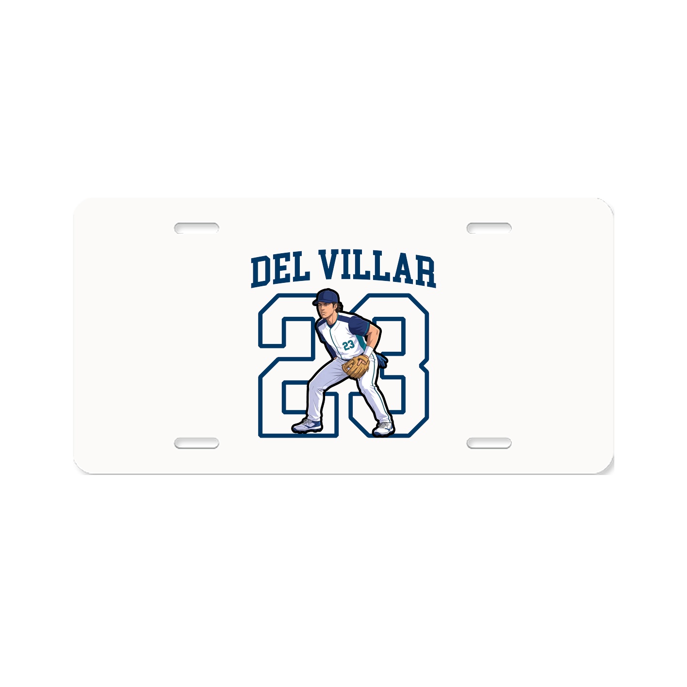 Aluminum License Plate