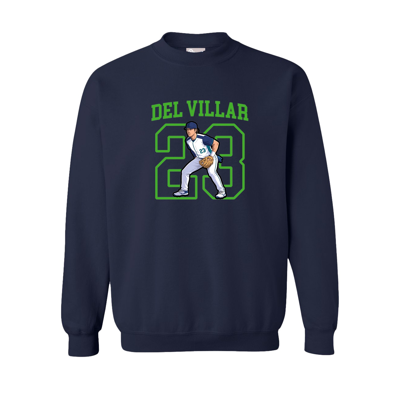 Fleece Crew — Shirsey in Navy