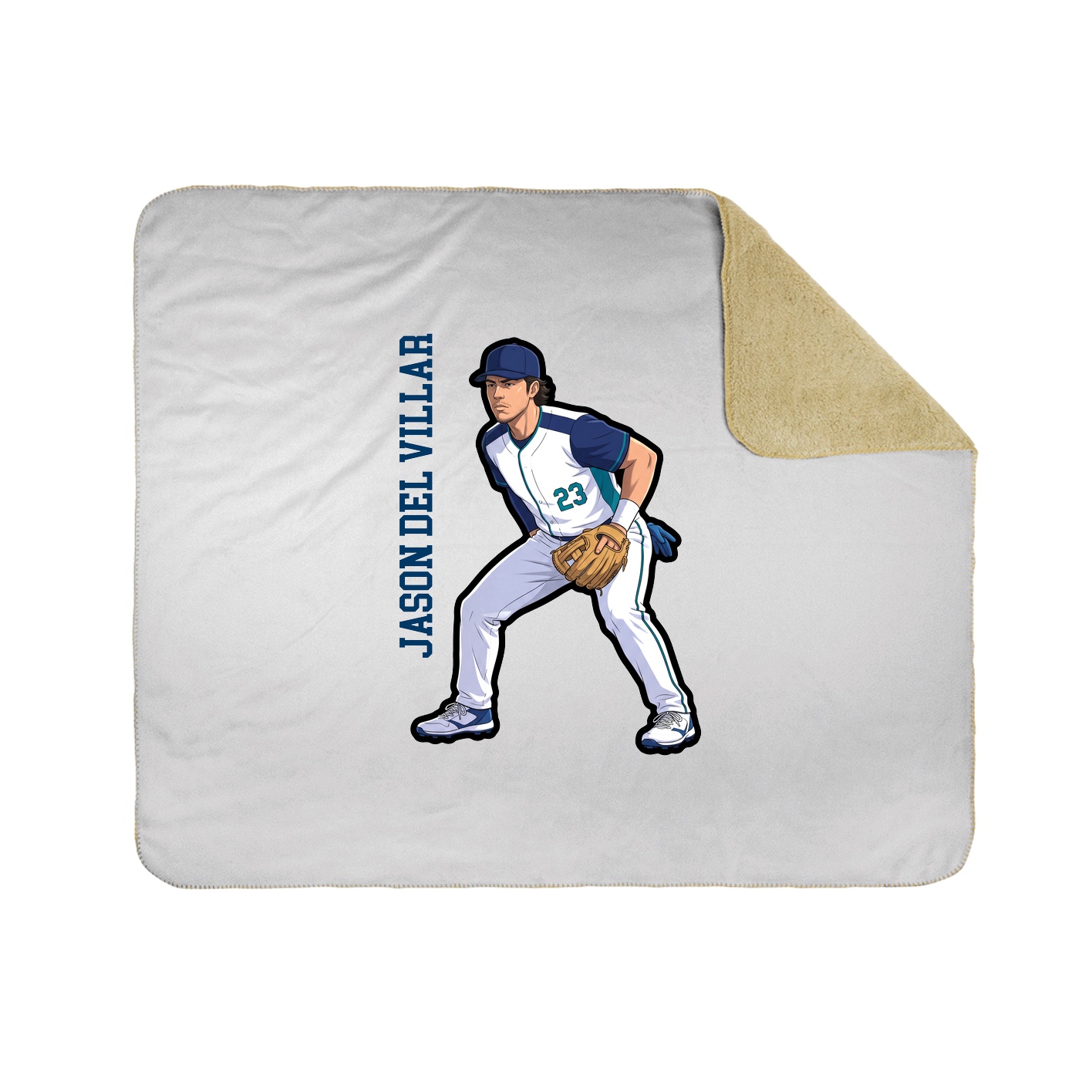 50x60 Sherpa Lined Throw Blanket