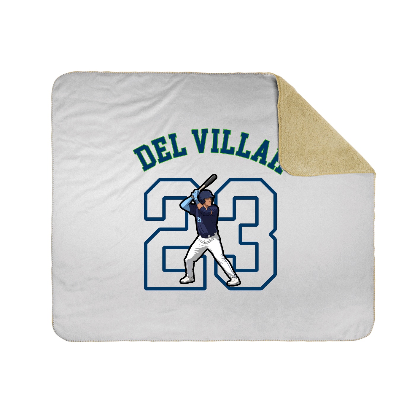 50x60 Sherpa Lined Throw Blanket