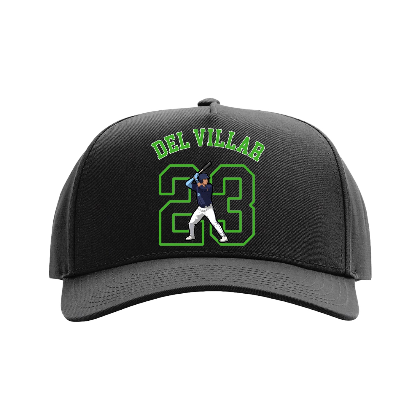 Full Fabric Five-Panel Champ Cap