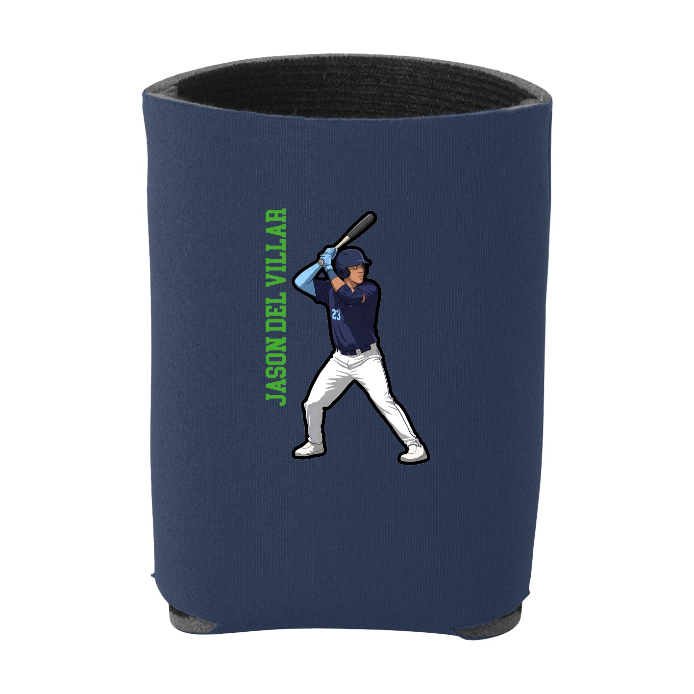 Can Holder — Name Vertical in Navy