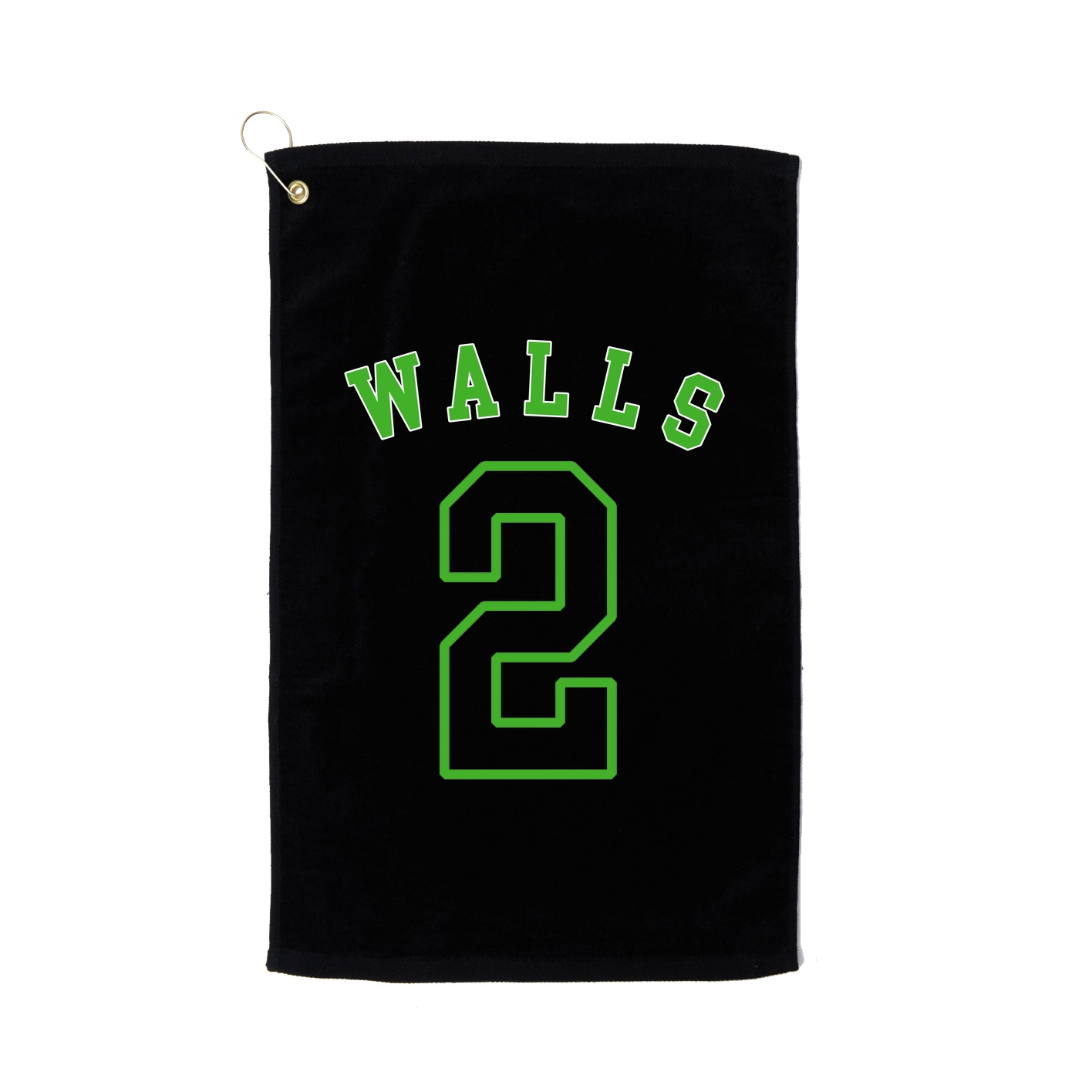 Golf Towel — Shirsey Arch in Black