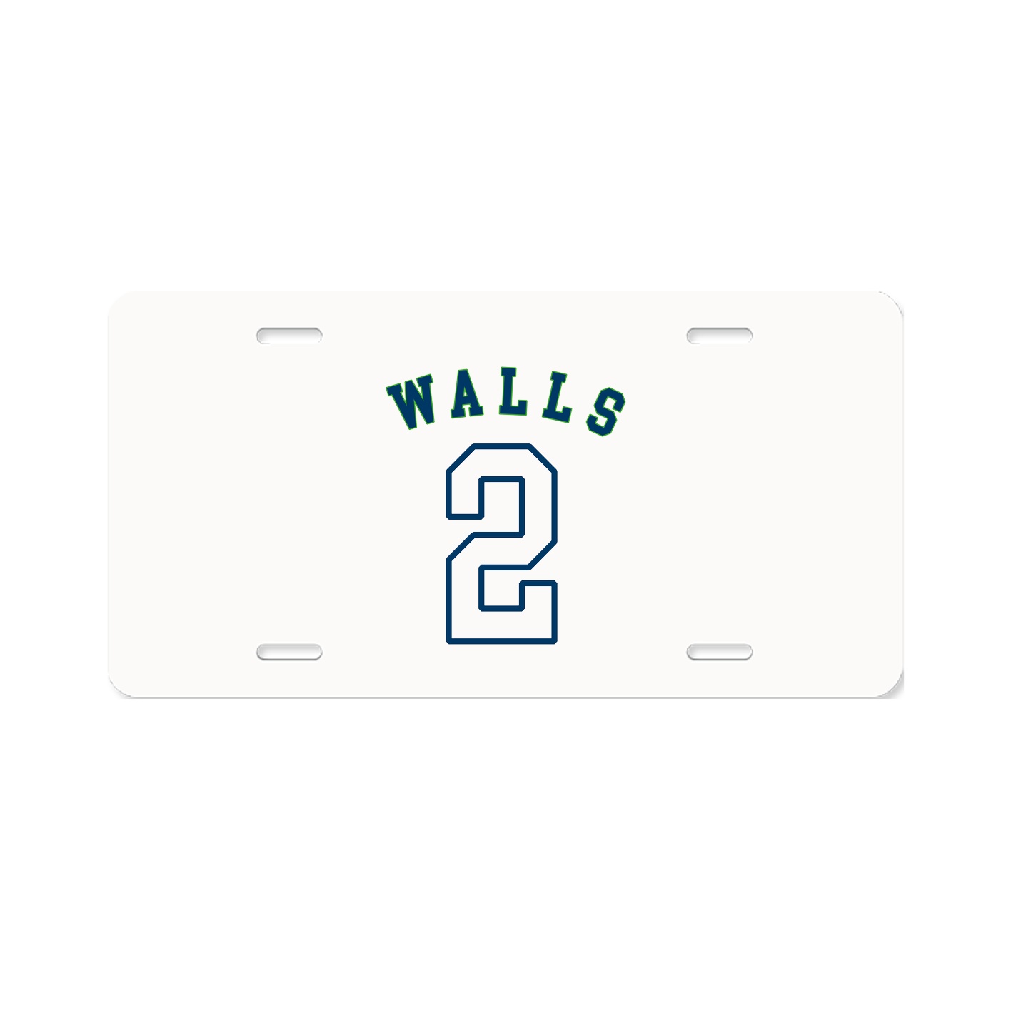 License Plate — Shirsey Arch in Classic