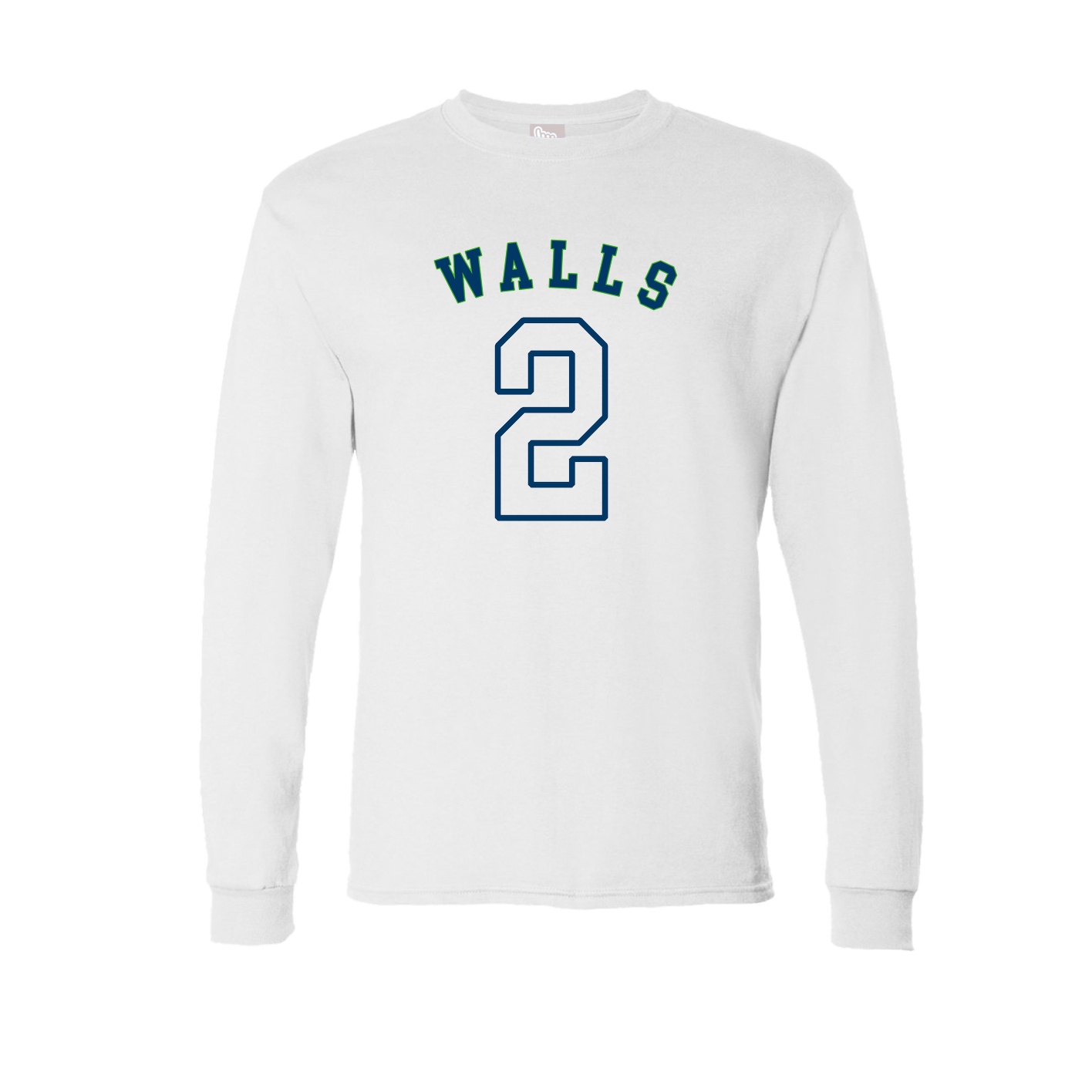 Long Sleeve Tee — Shirsey Arch in White