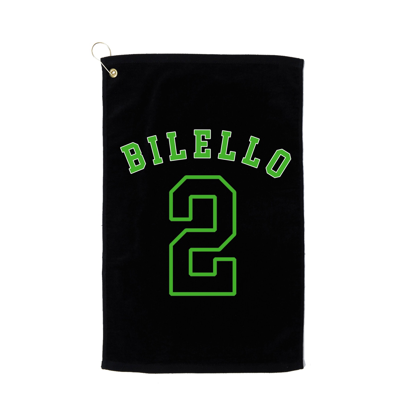 Golf Towel — Shirsey Arch in Black