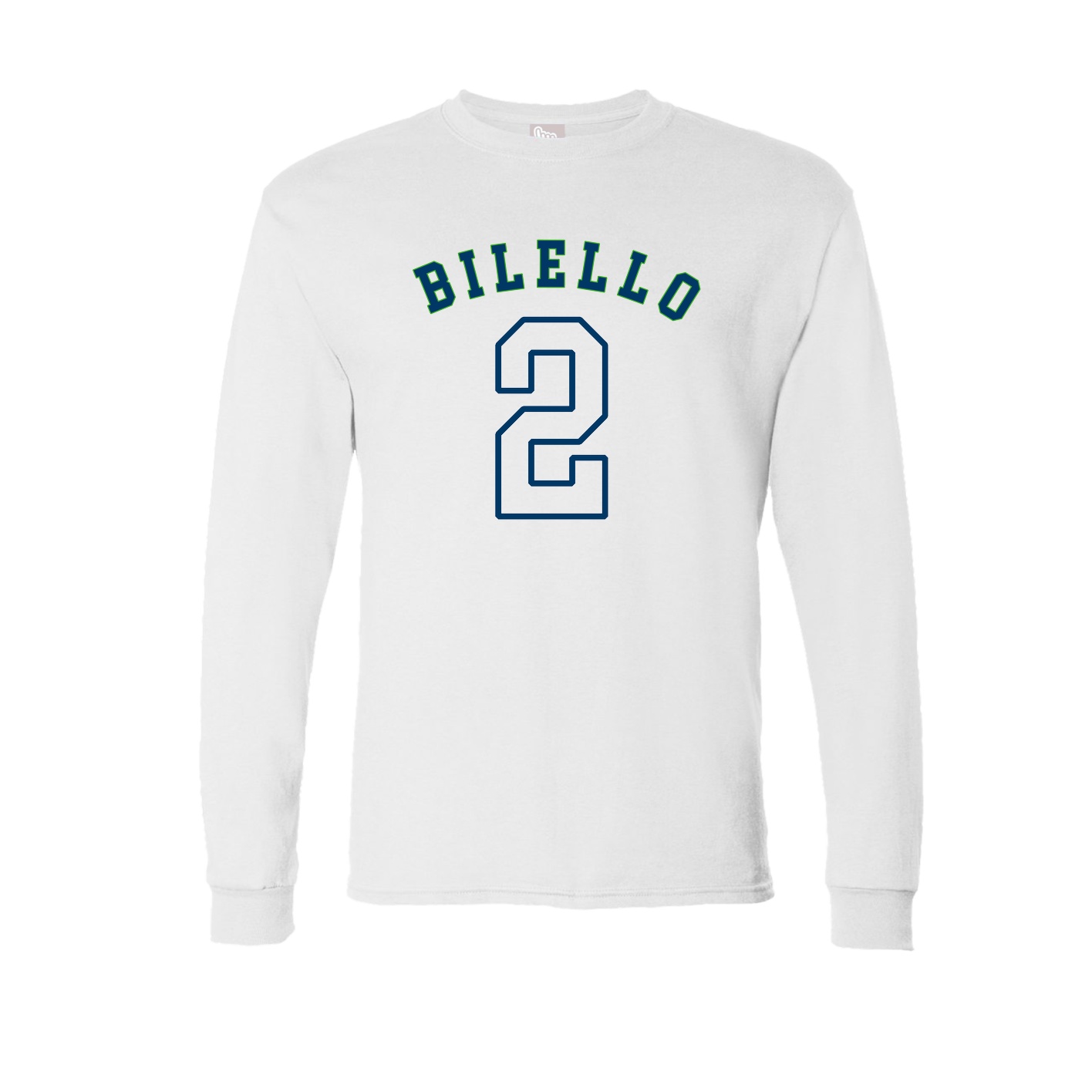 Long Sleeve Tee — Shirsey Arch in White