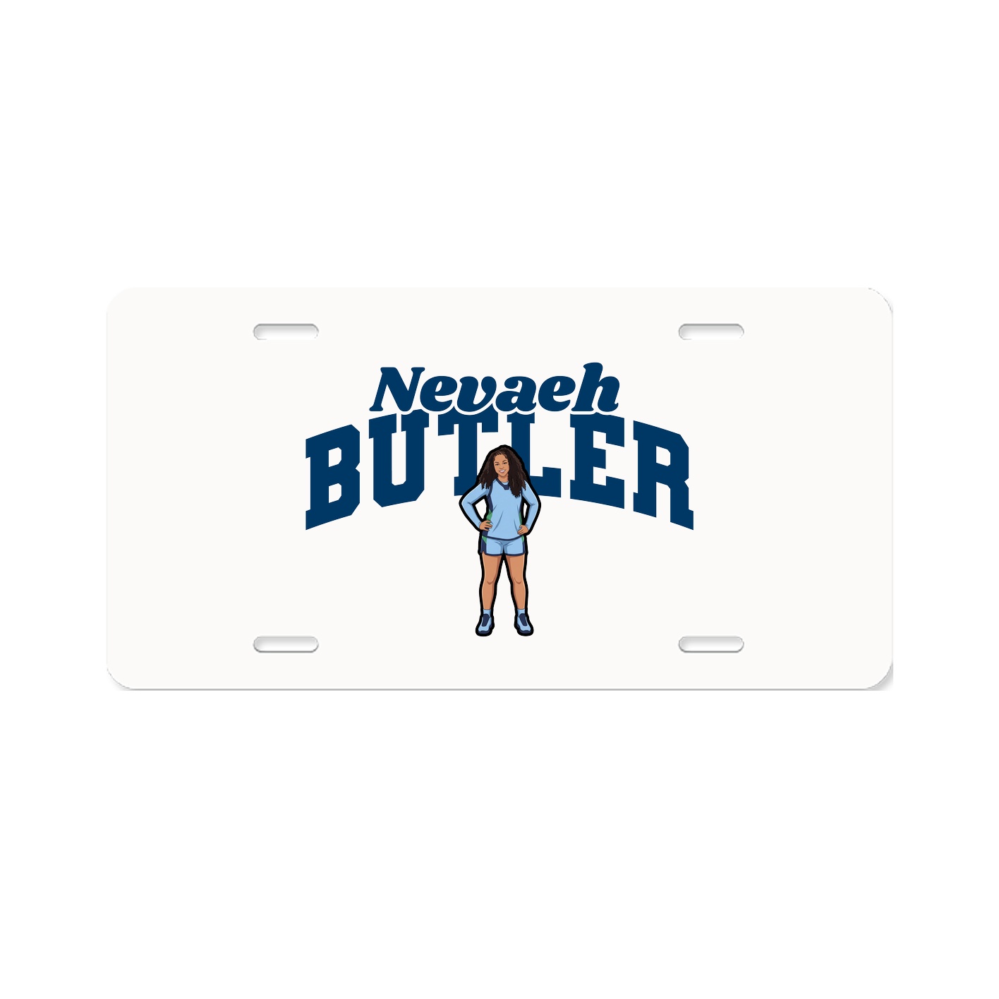 License Plate — Signature Arch in Classic