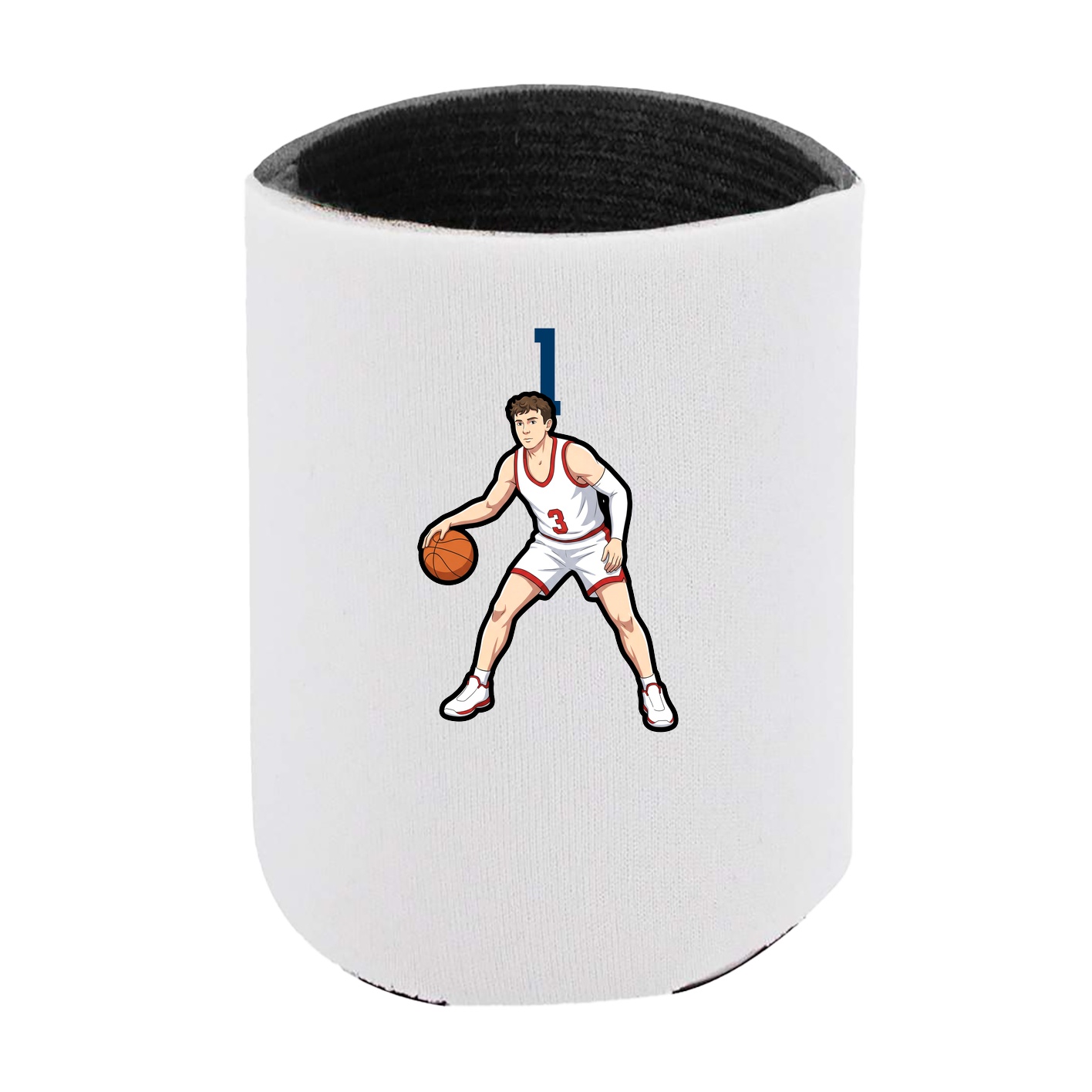 Can Holder — Number Top in White