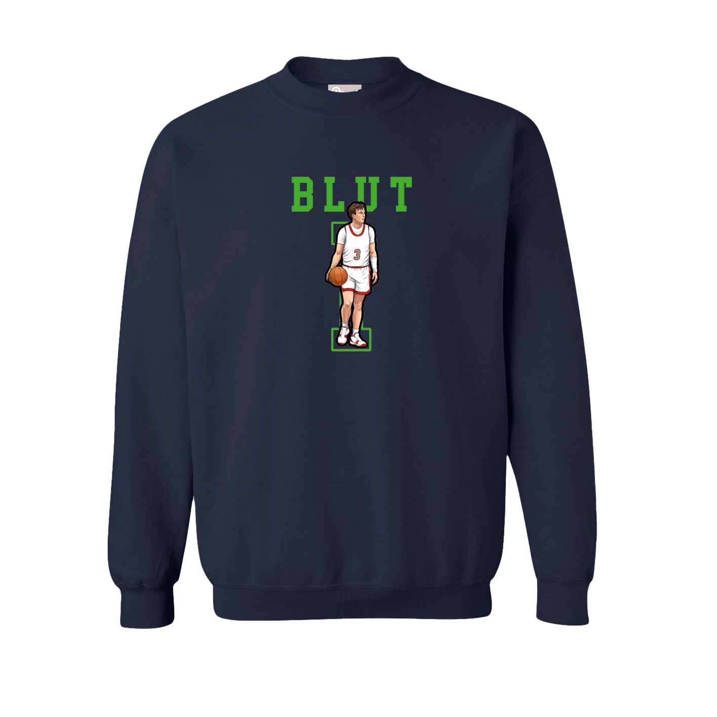Fleece Crew — Shirsey in Navy