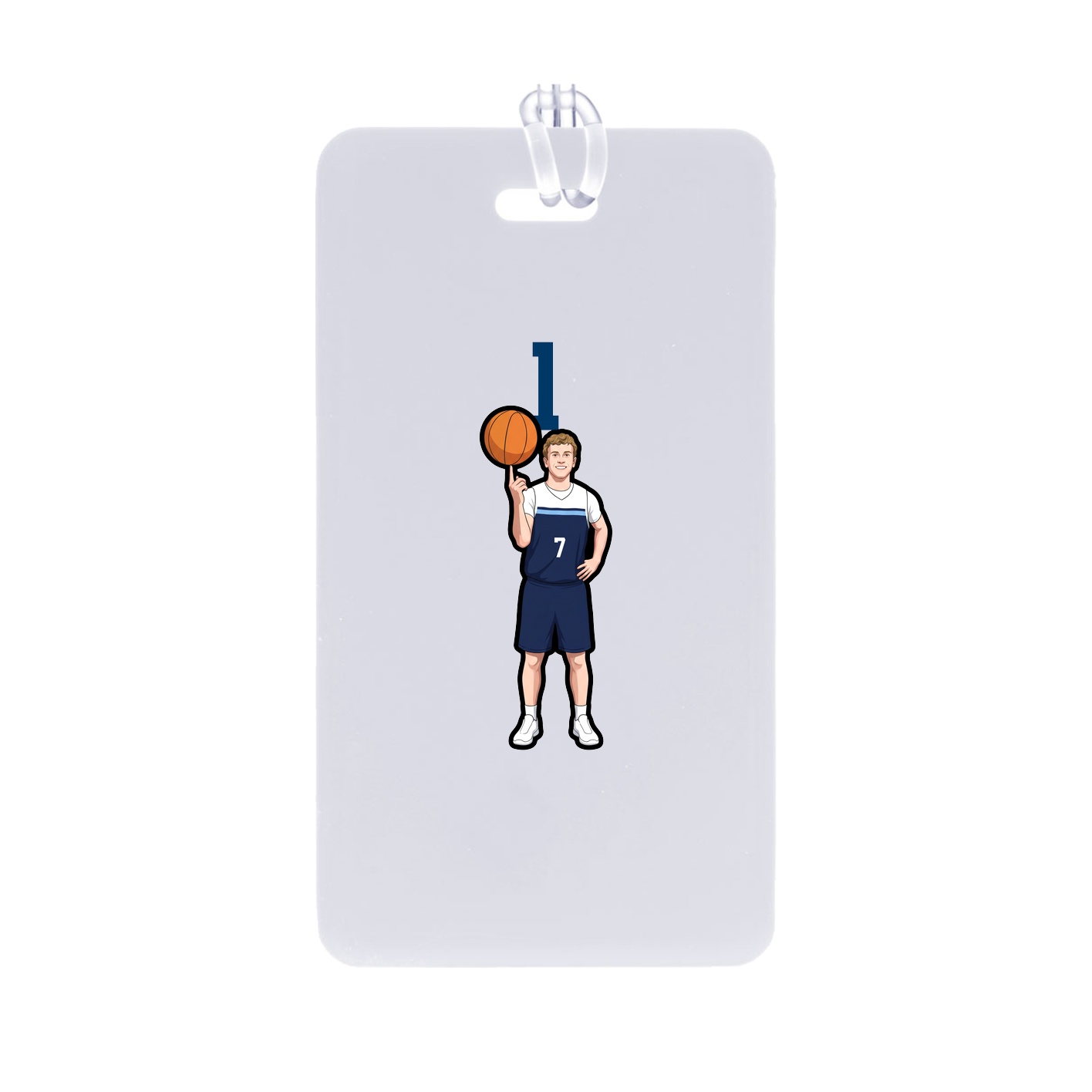 Bag Tag — Number Top in Classic