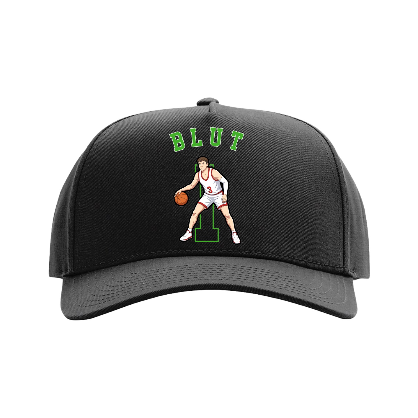 Full Fabric Five-Panel Champ Cap