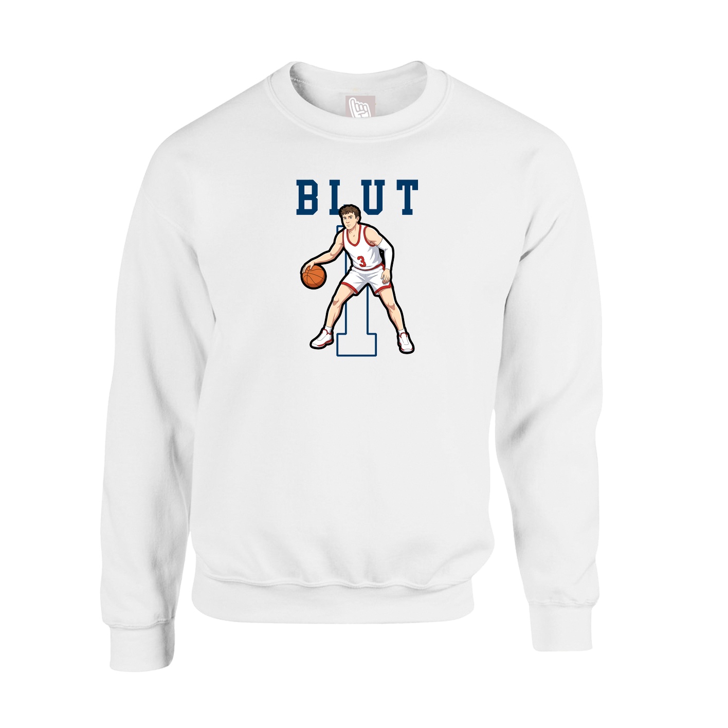 Fleece Crew — Shirsey in White