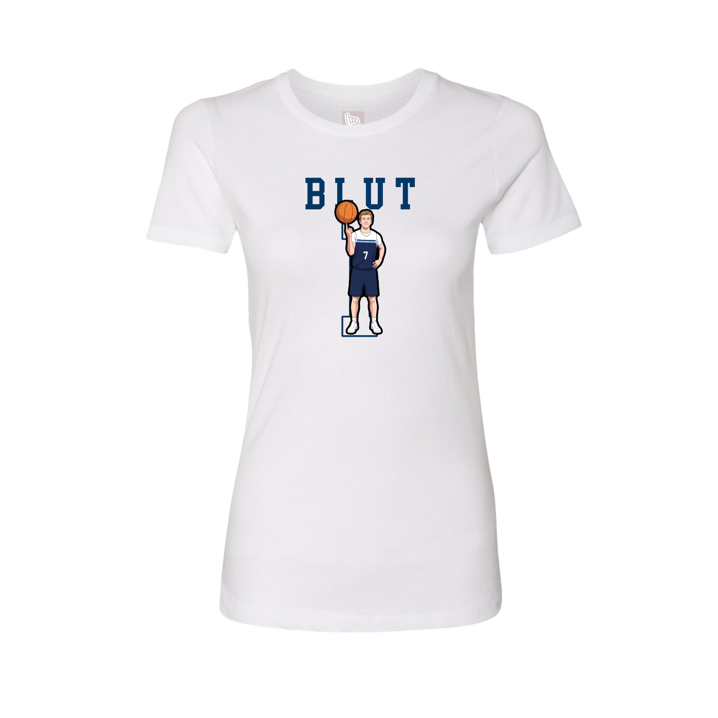 Fitted Women's Tee — Shirsey in White