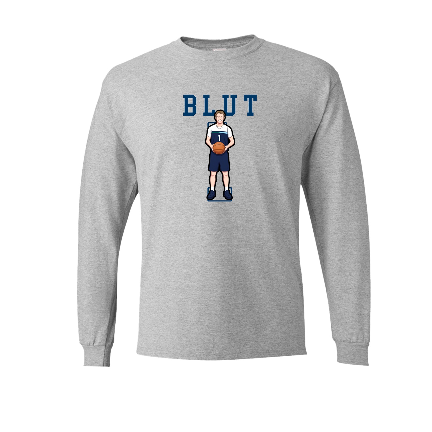 Long Sleeve Tee — Shirsey in Grey
