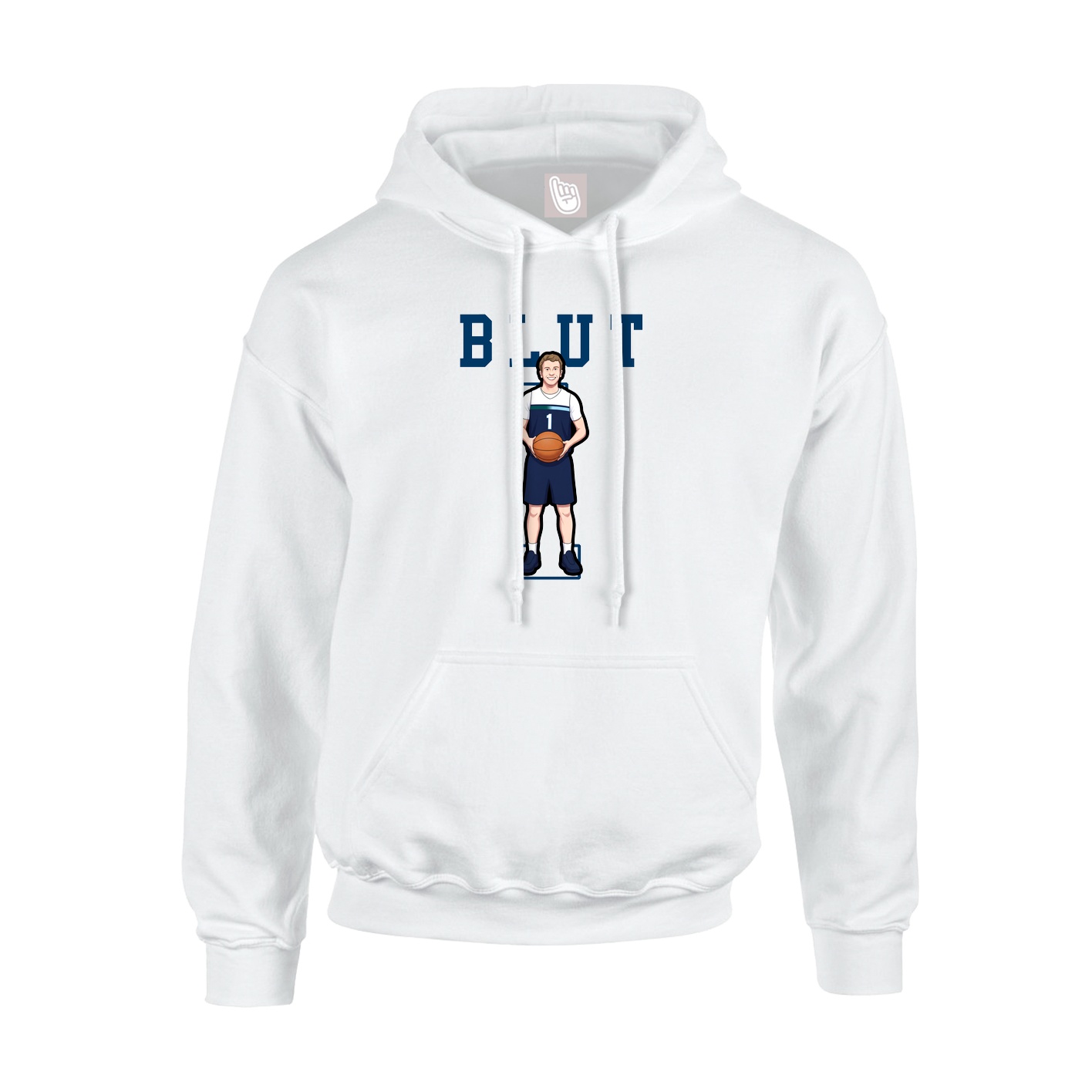 Youth Hoodie — Shirsey in White