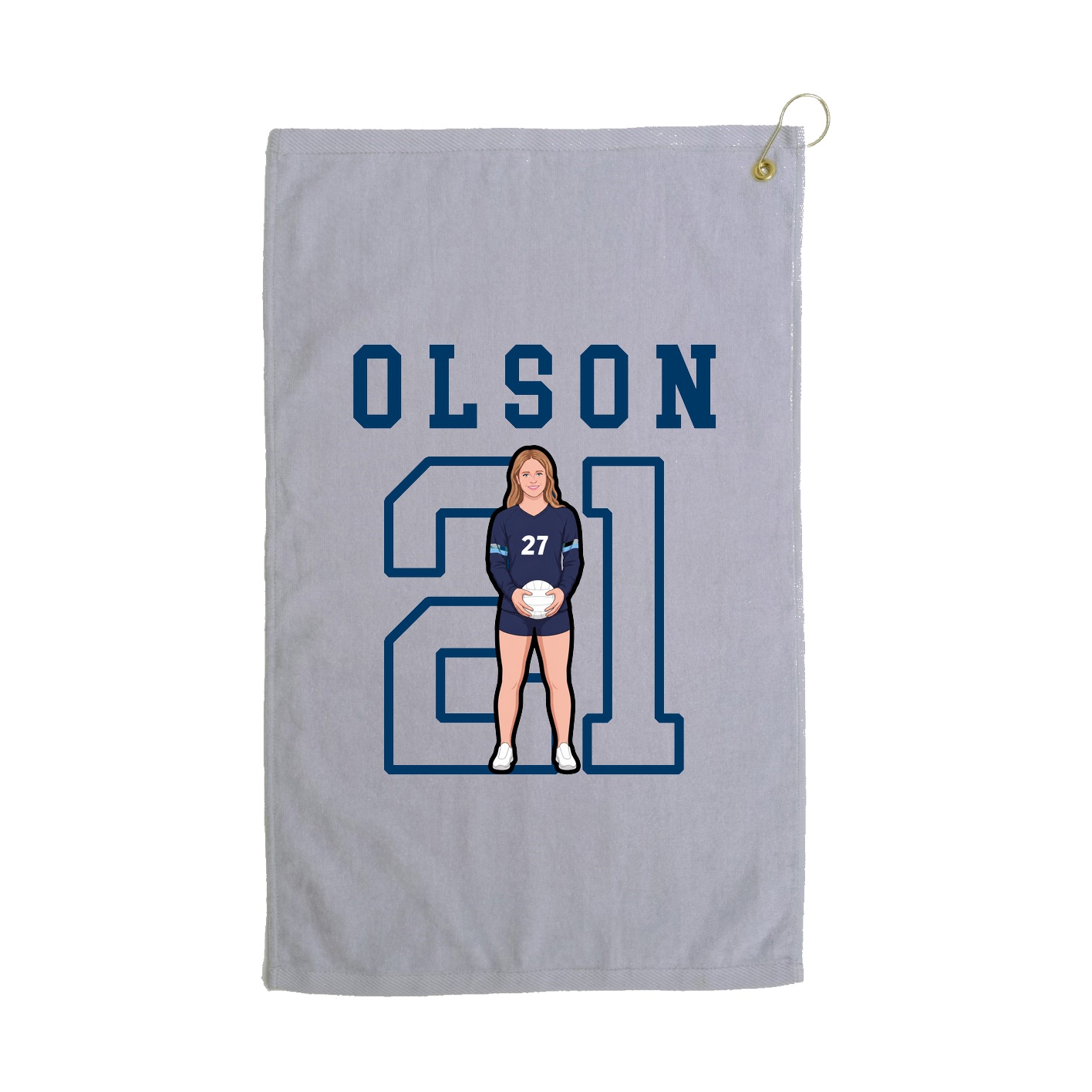 Golf Towel — Shirsey in Grey