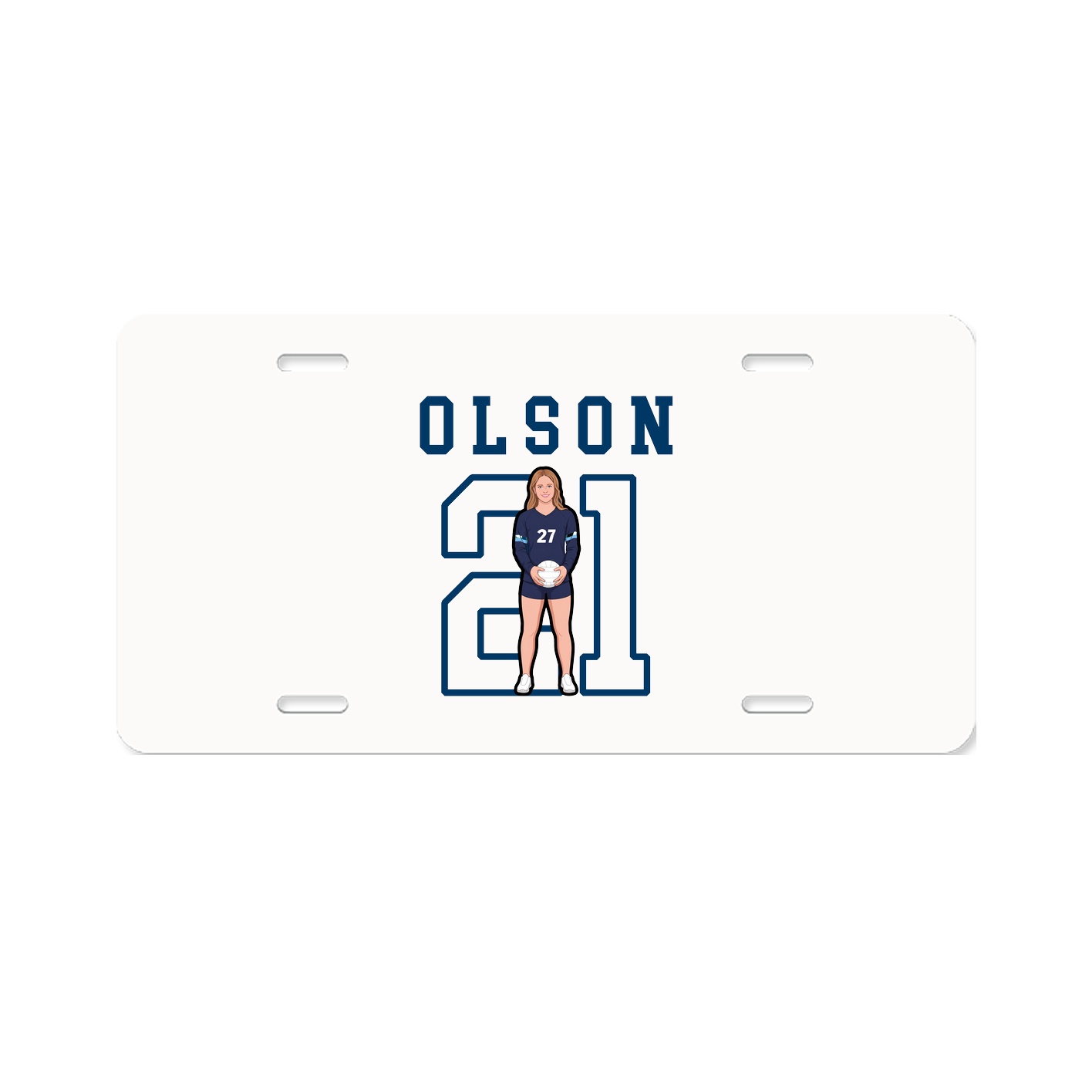 License Plate — Shirsey in Classic