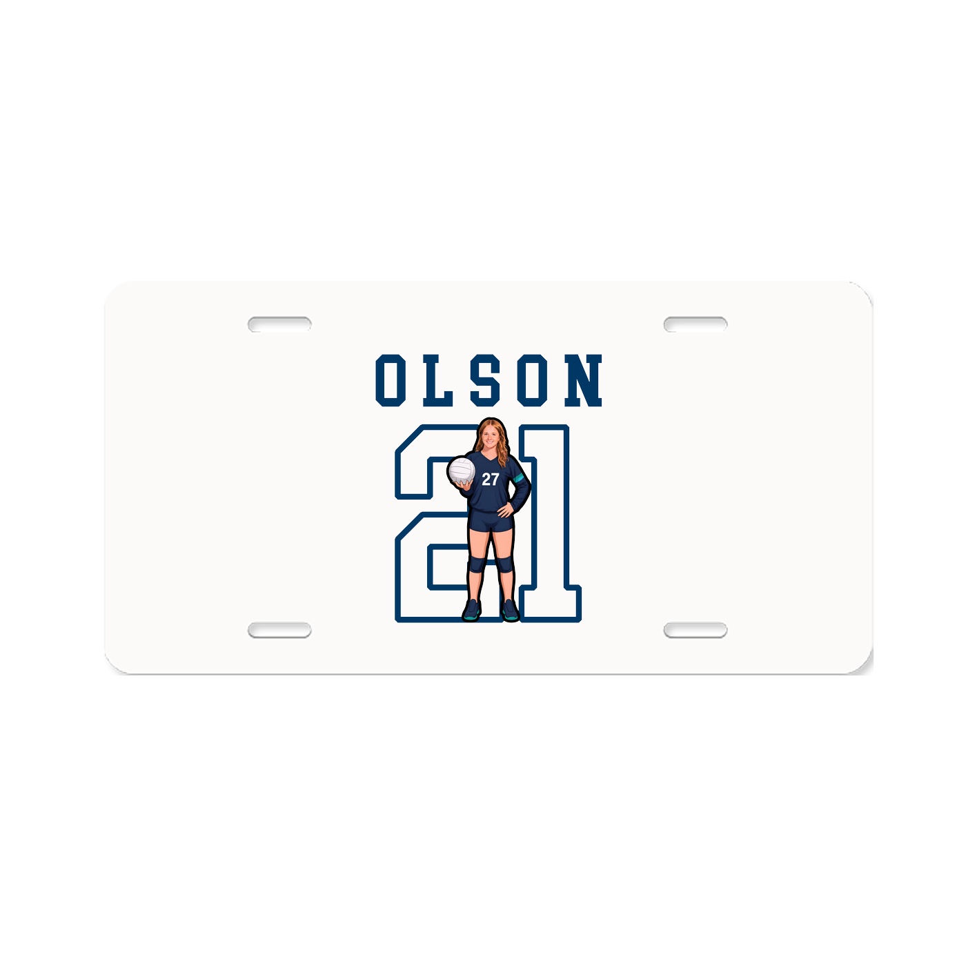 License Plate — Shirsey in Classic