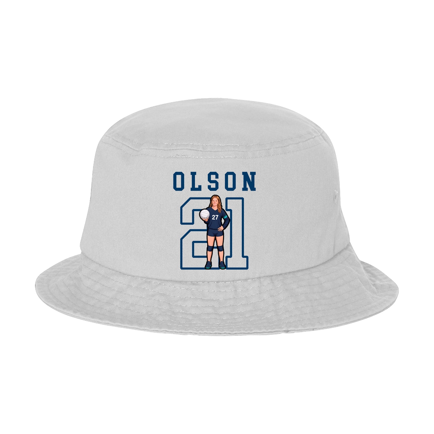 Bucket Cap — Shirsey in White