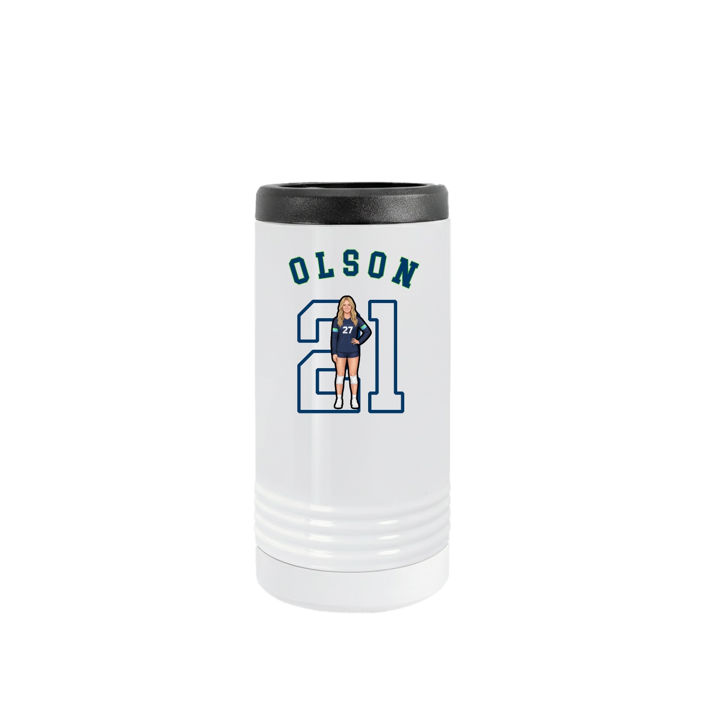 Slim Beverage Holder — Shirsey Arch in White