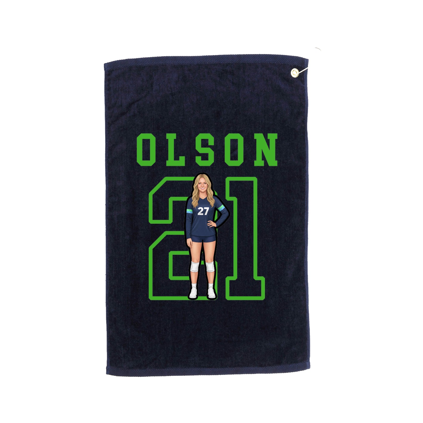 Golf Towel — Shirsey in Navy
