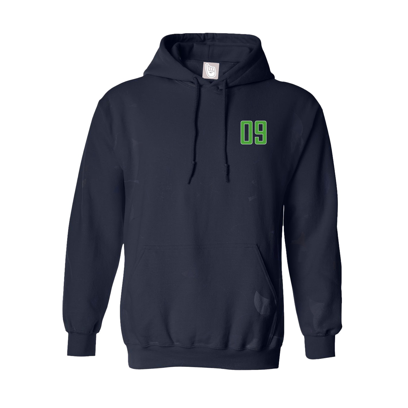 Youth Hoodie — Front Shirsy in Navy
