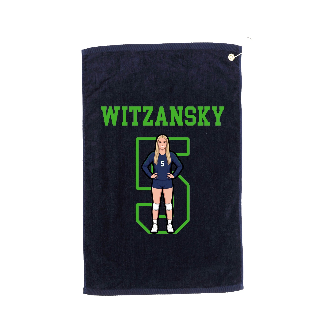 Golf Towel — Shirsey in Navy