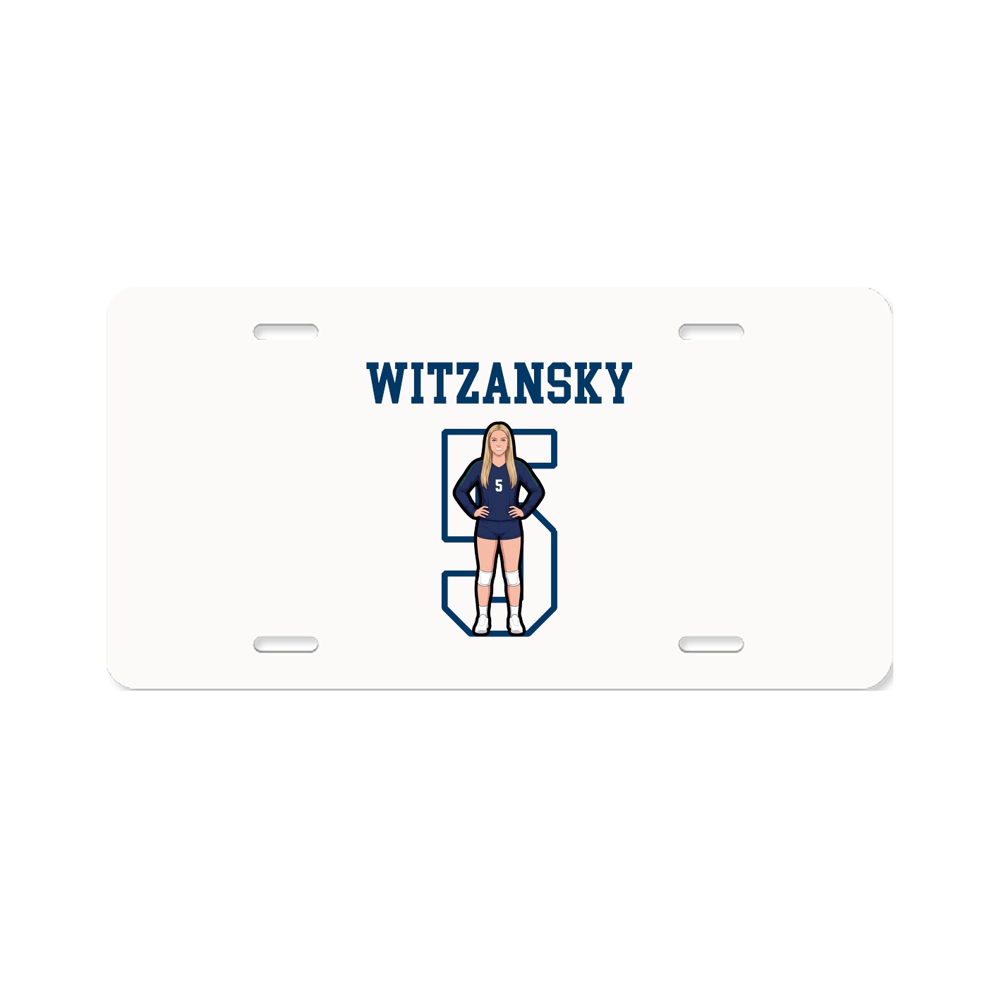 License Plate — Shirsey in Classic