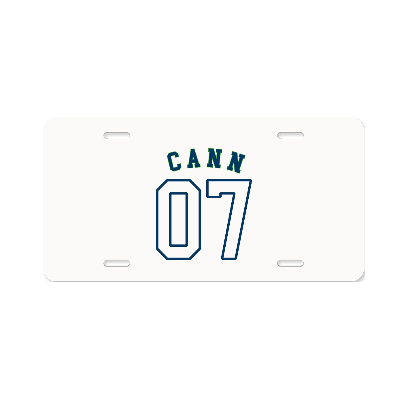 License Plate — Shirsey Arch in Classic