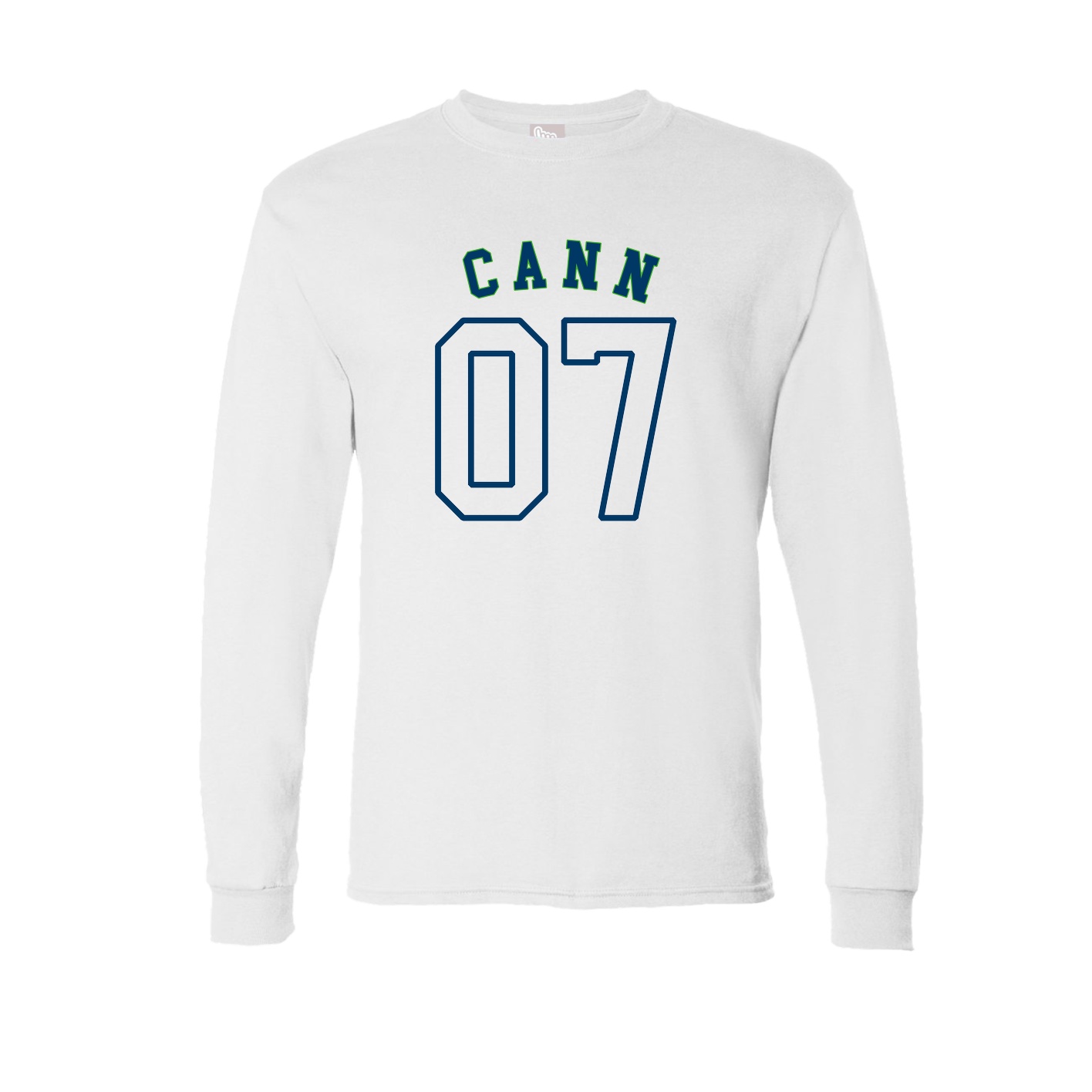 Long Sleeve Tee — Shirsey Arch in White