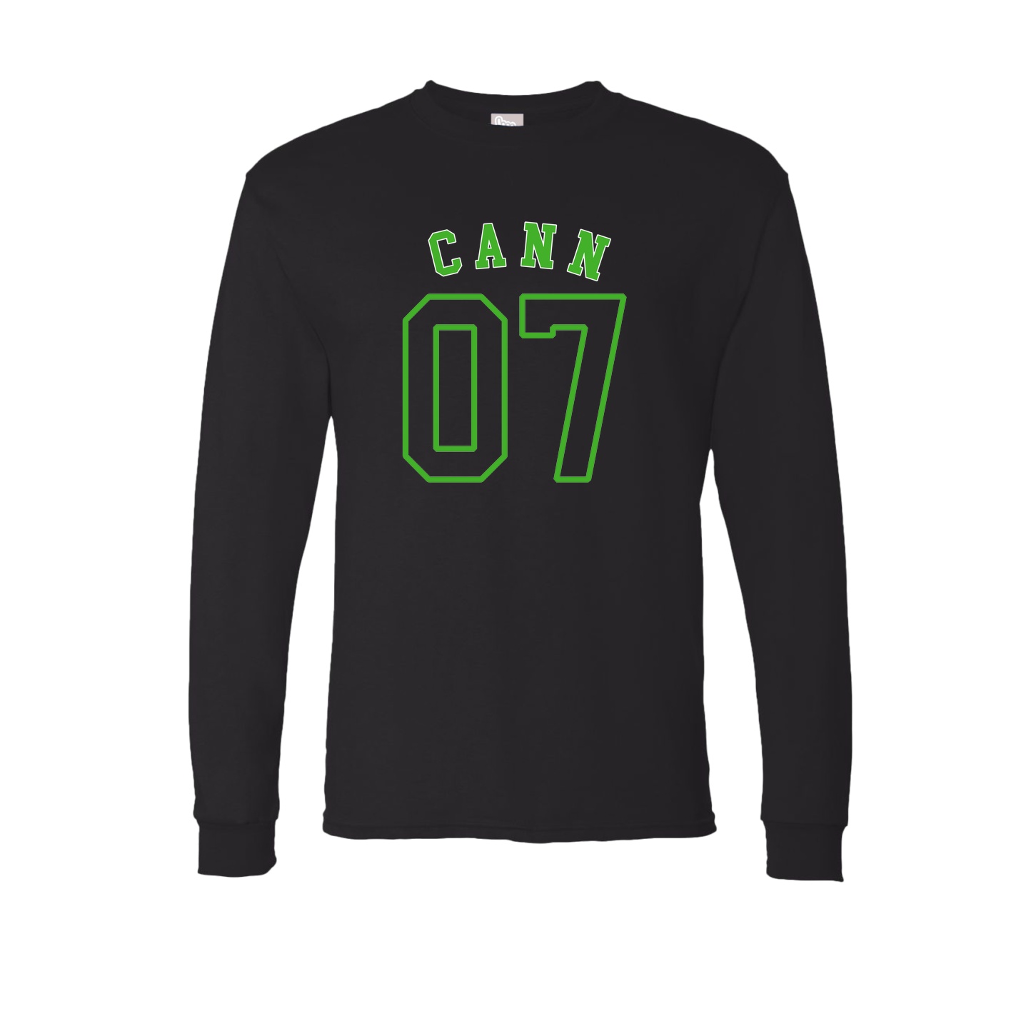 Long Sleeve Tee — Shirsey Arch in Black