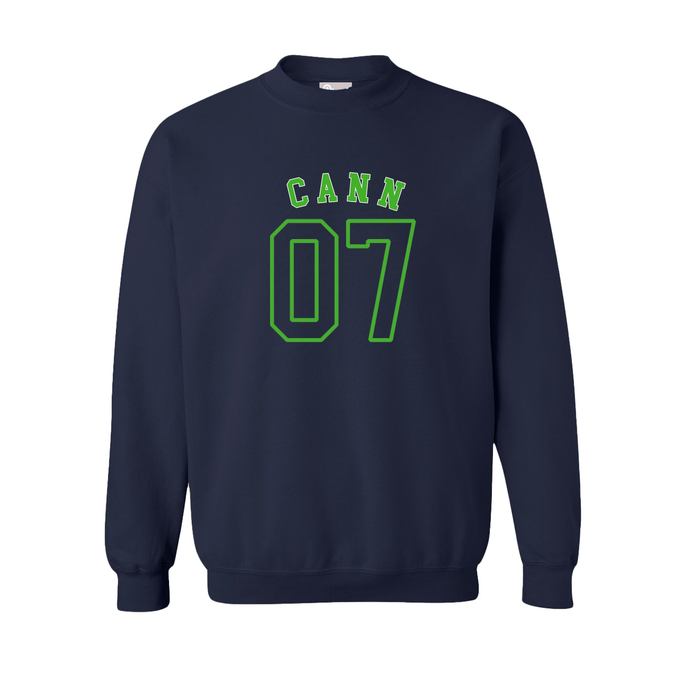 Fleece Crew — Shirsey Arch in Navy