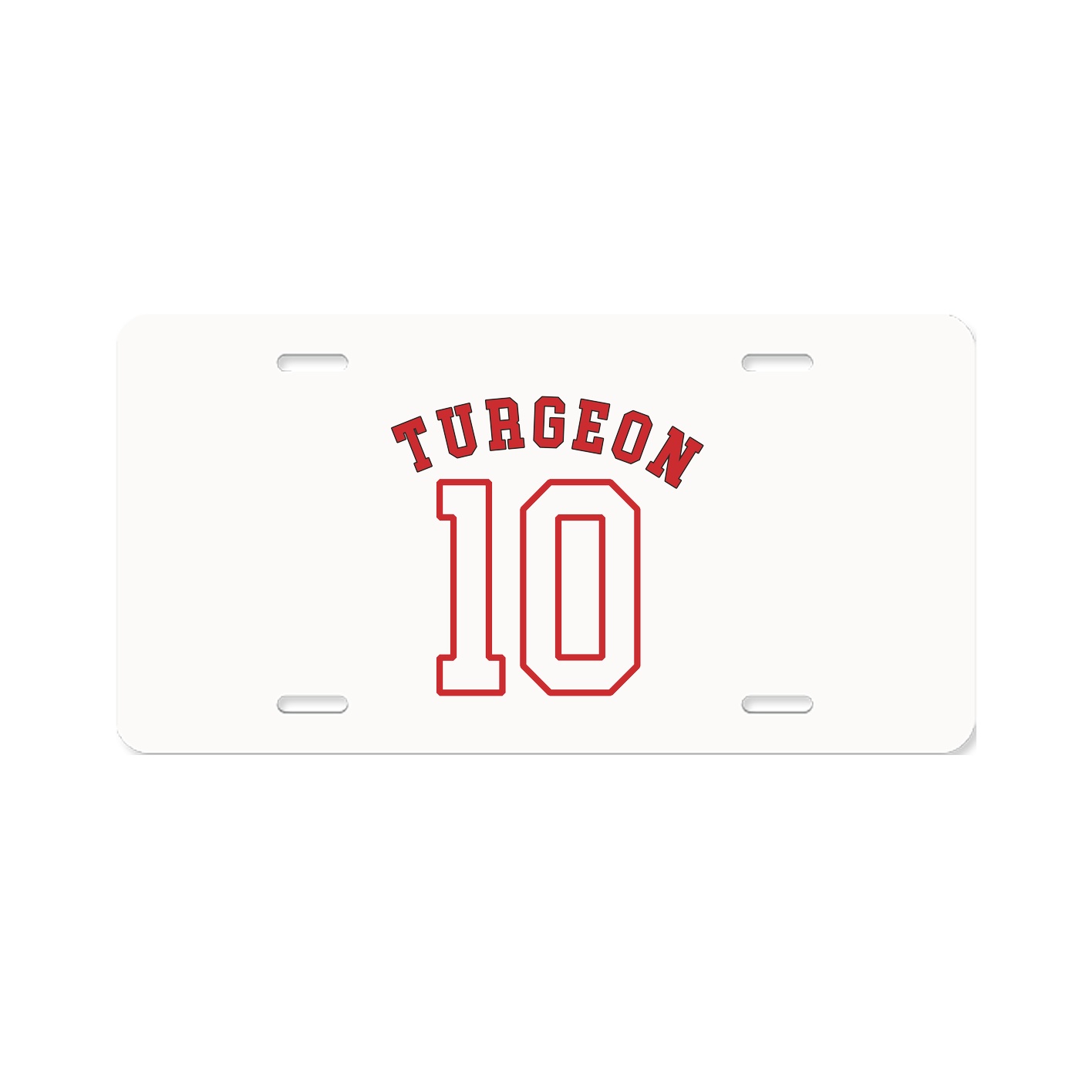 License Plate — Shirsey Arch in Classic