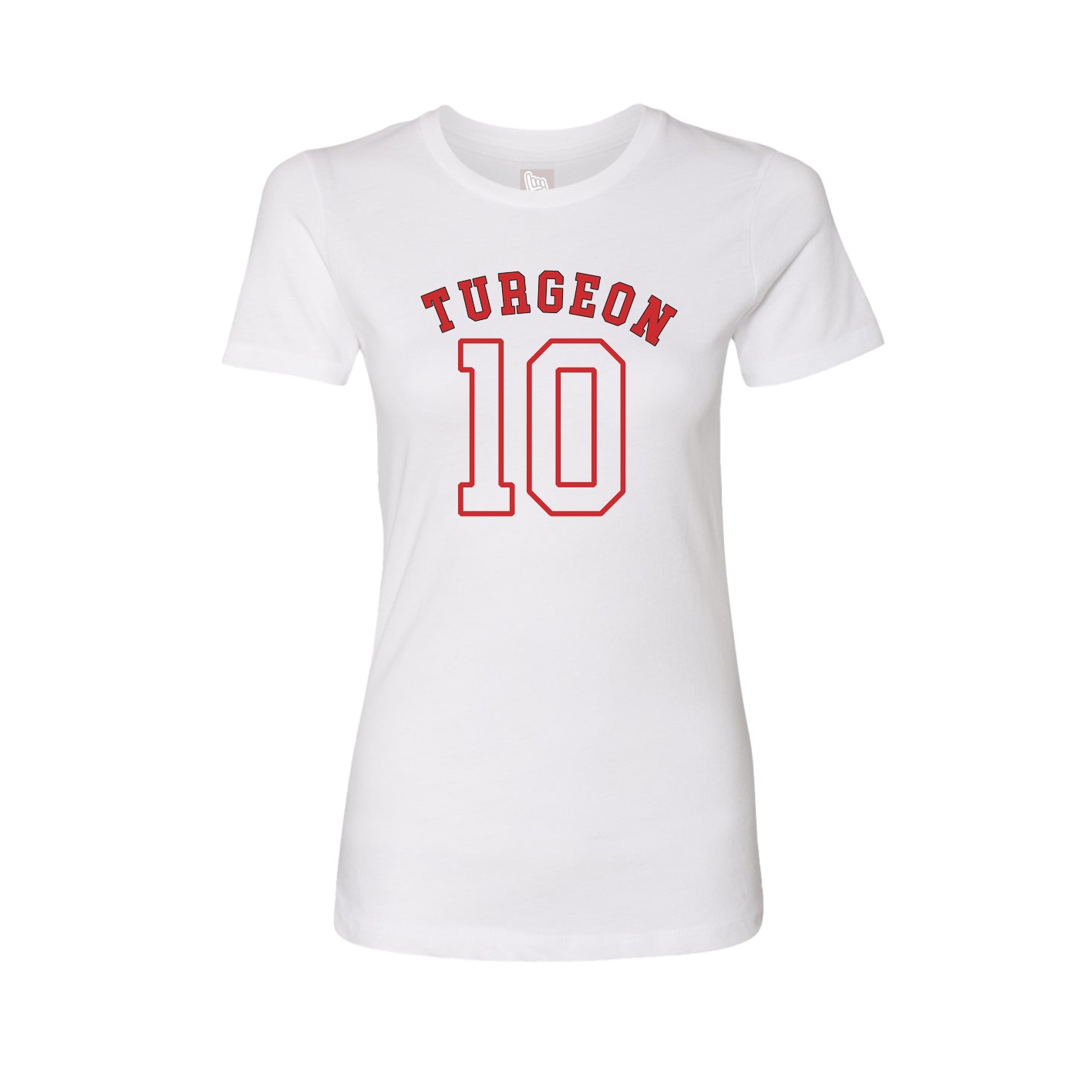 Womens Tee — Shirsey Arch in White