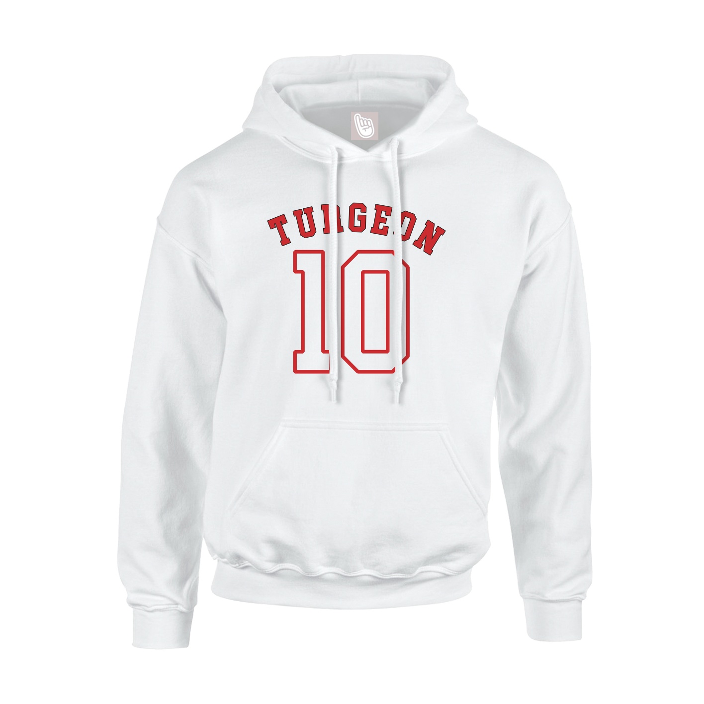 Hoodie — Shirsey Arch in White