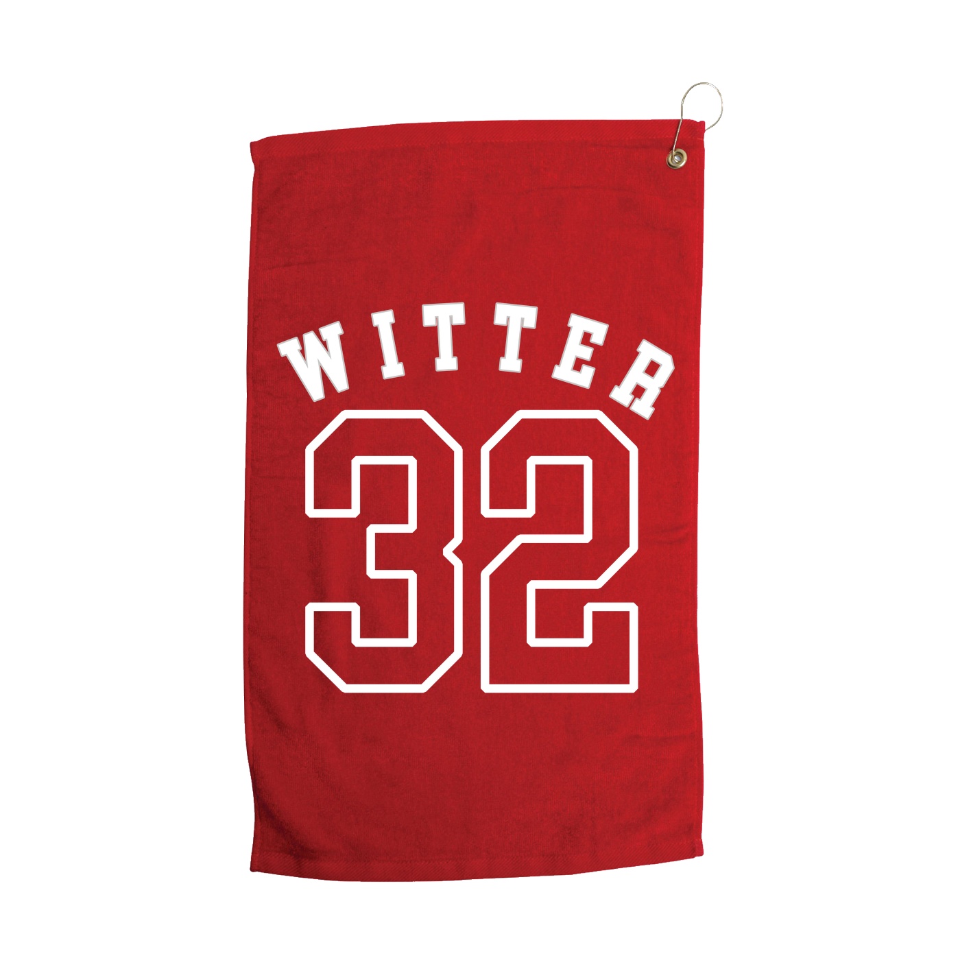 Golf Towel — Shirsey Arch in Red