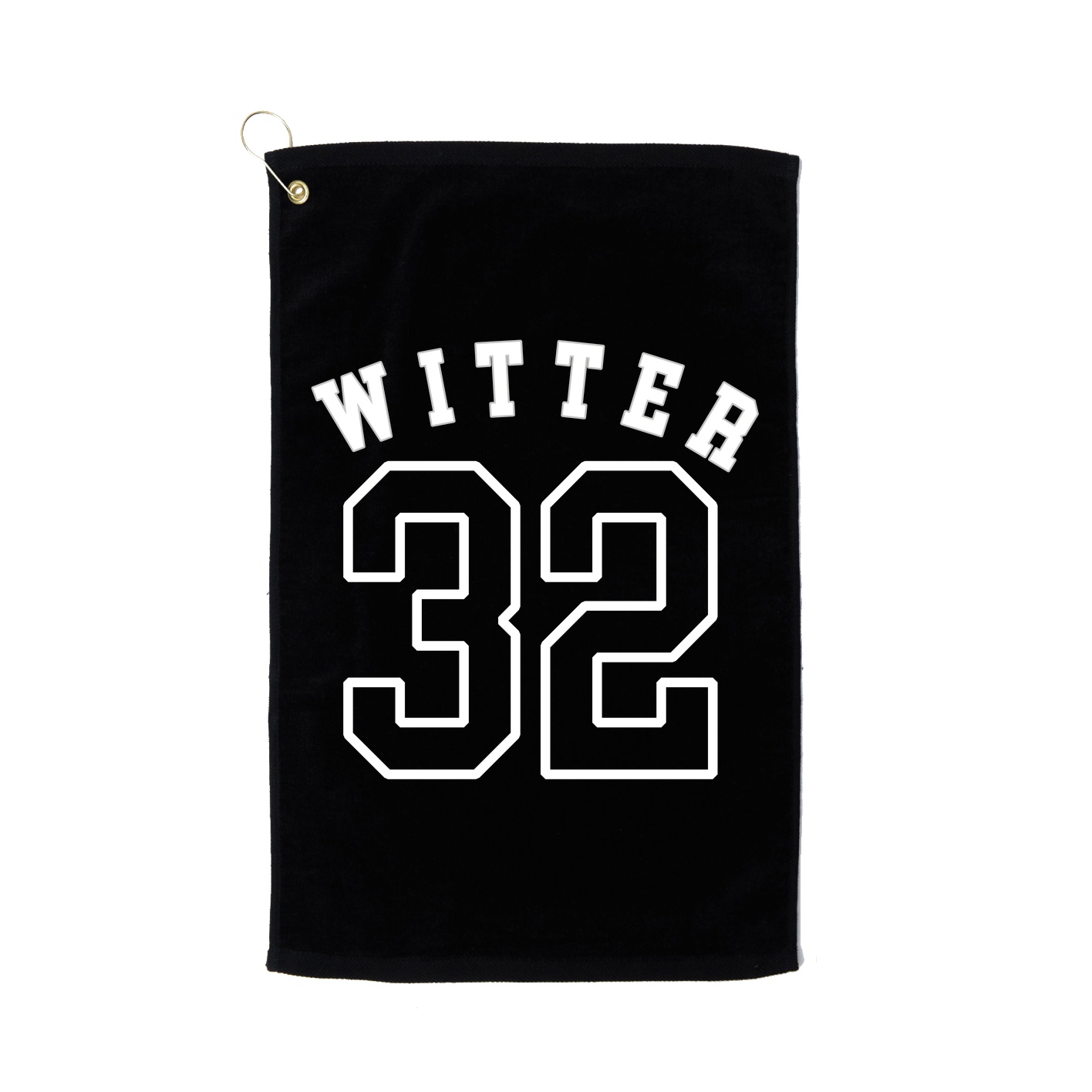 Golf Towel — Shirsey Arch in Black