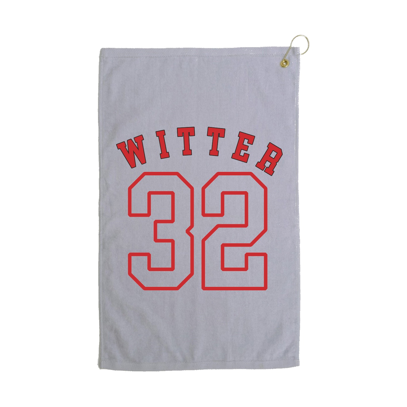 Golf Towel — Shirsey Arch in Grey