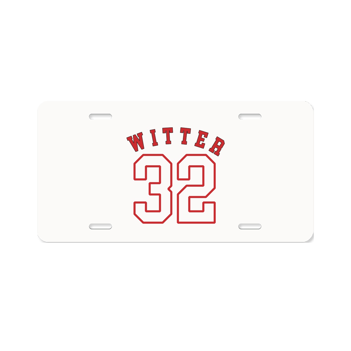 License Plate — Shirsey Arch in Classic