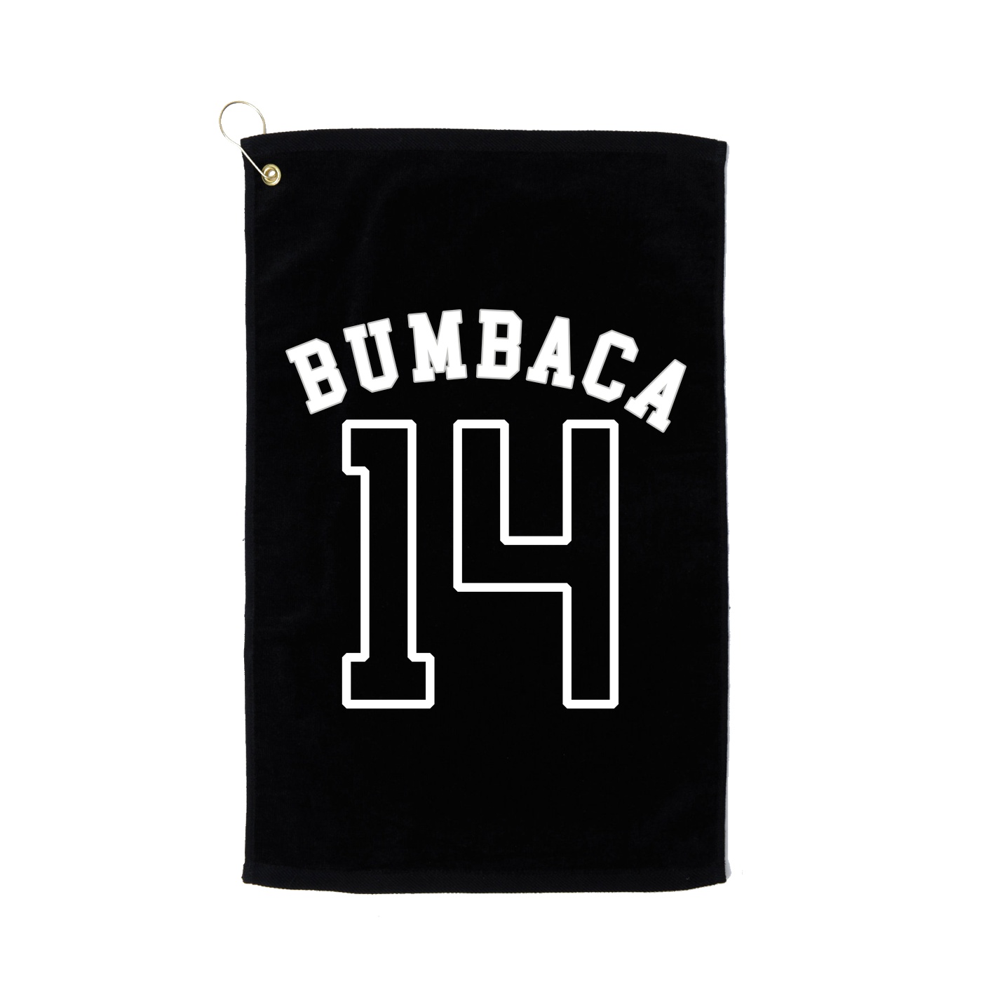 Golf Towel — Shirsey Arch in Black