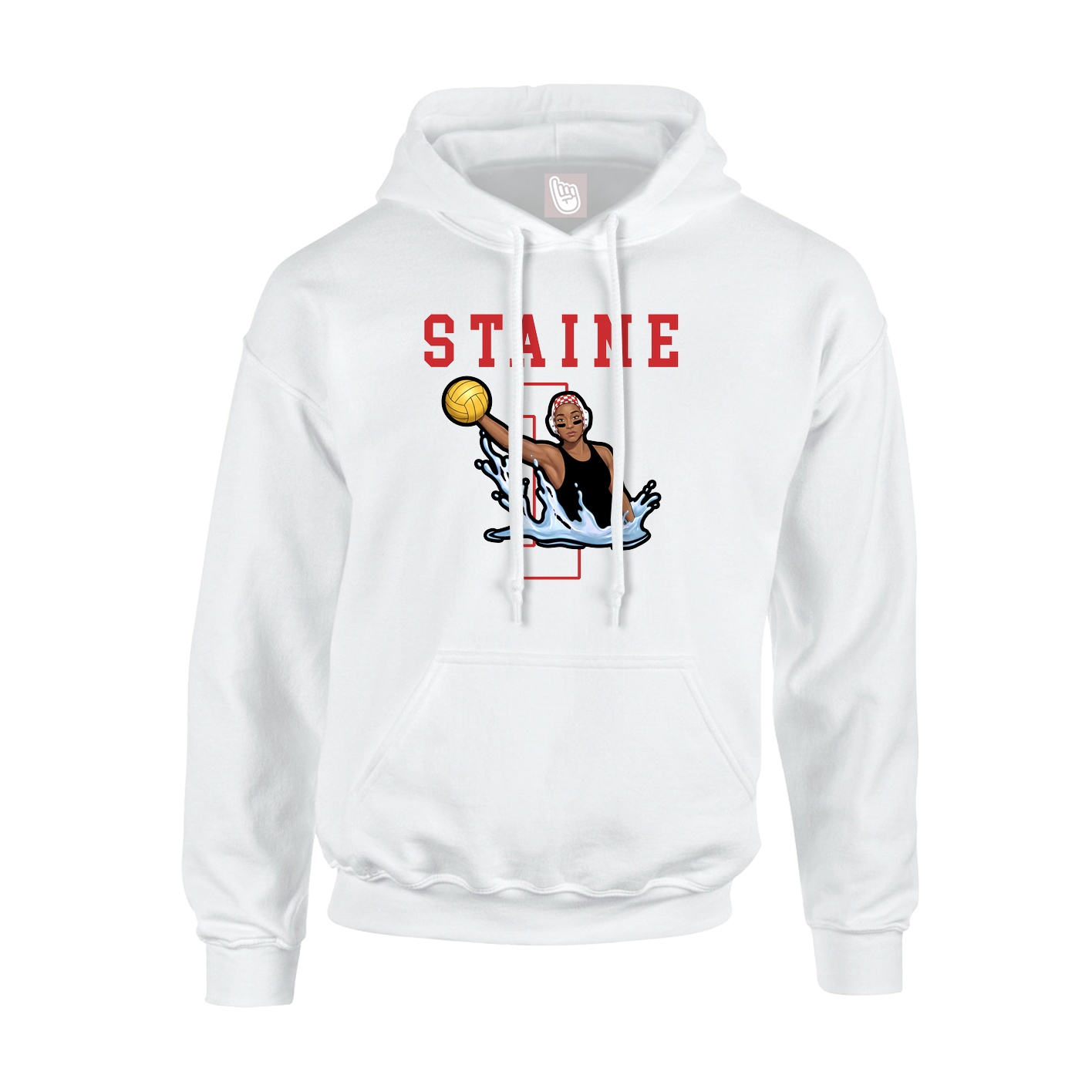Youth Hoodie — Shirsey in White