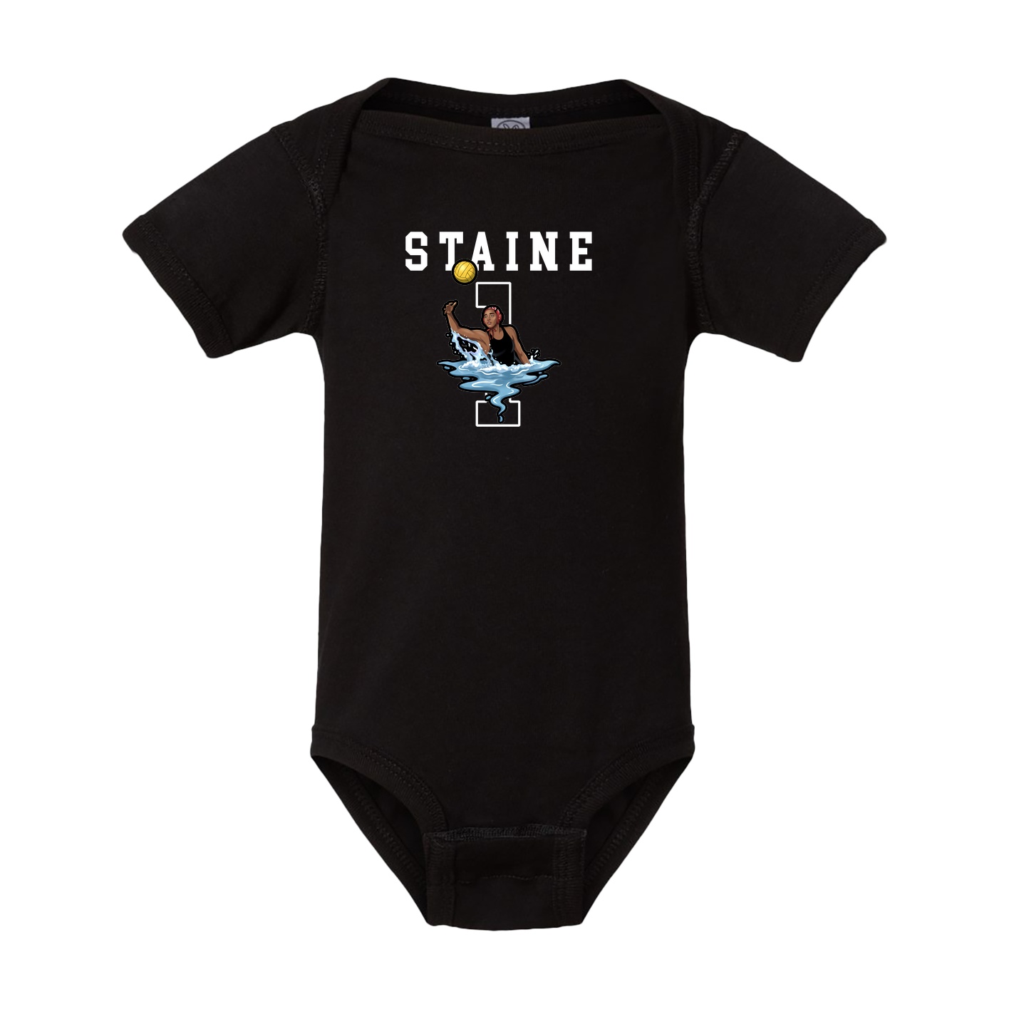 Baby Onesie — Shirsey in Black